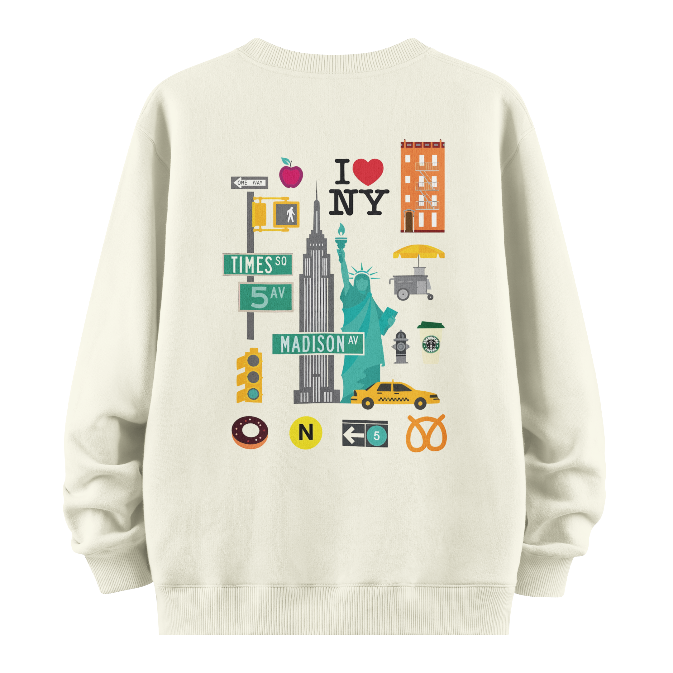 New York III - Oversize Sweatshirt