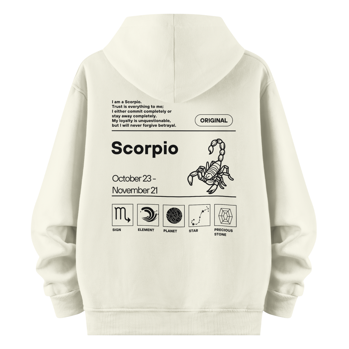 Scorpio - Oversize Hoodie