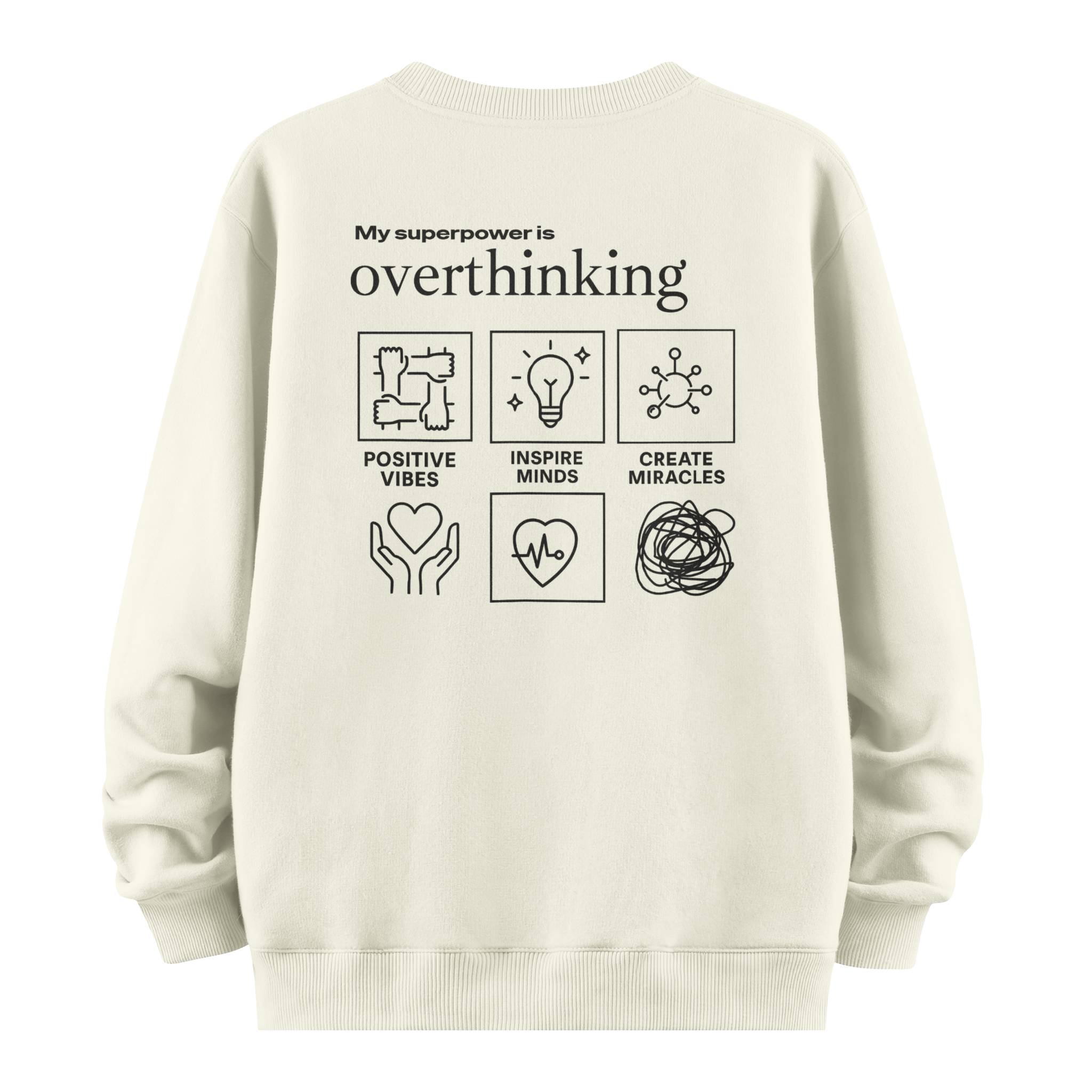 Overthinking - Oversize Sweatshirt