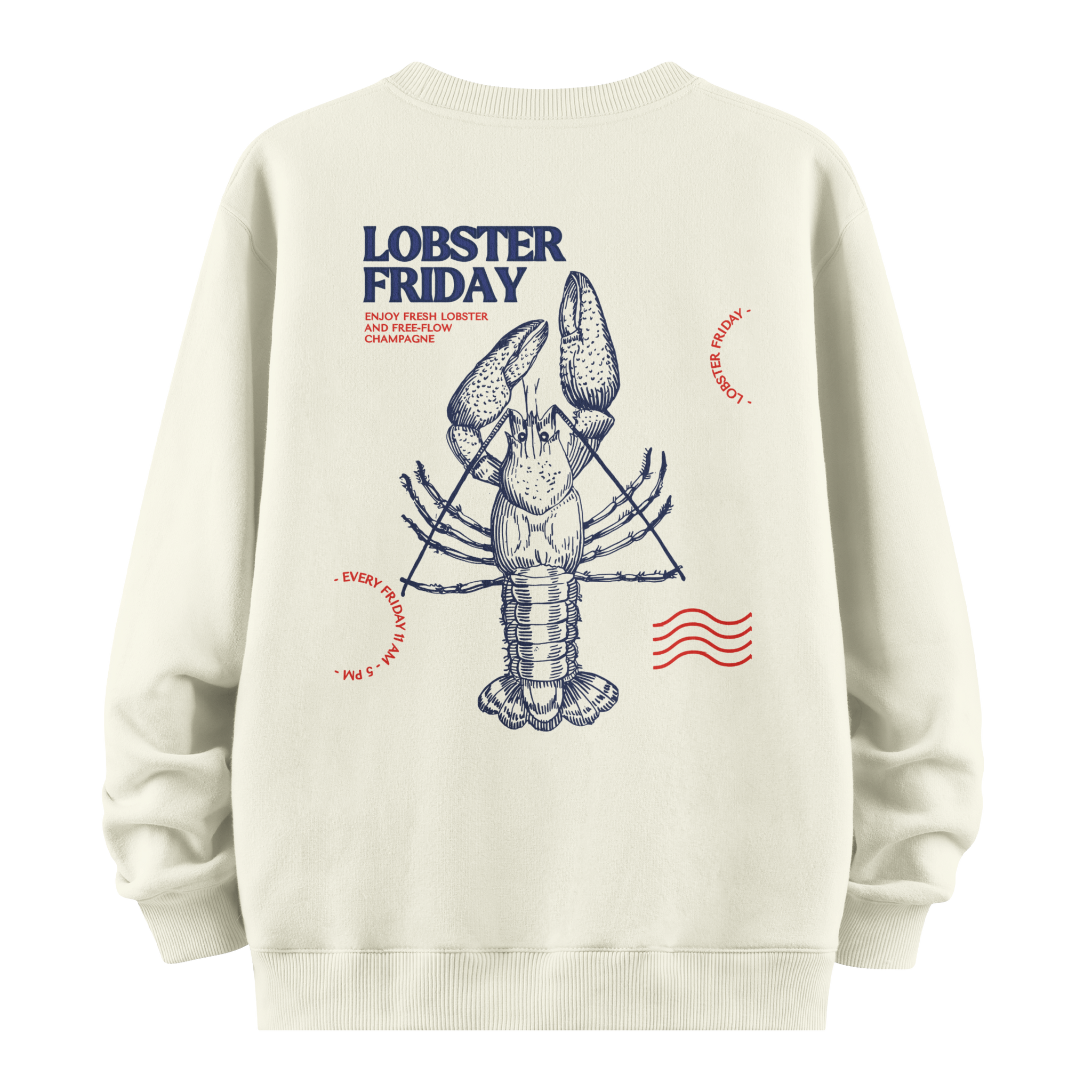 Lobster Friday - Oversize Sweatshirt