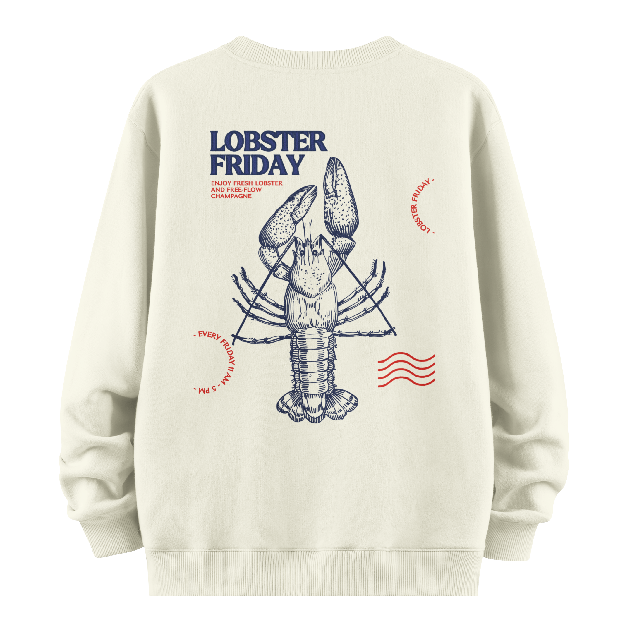 Lobster Friday - Oversize Sweatshirt
