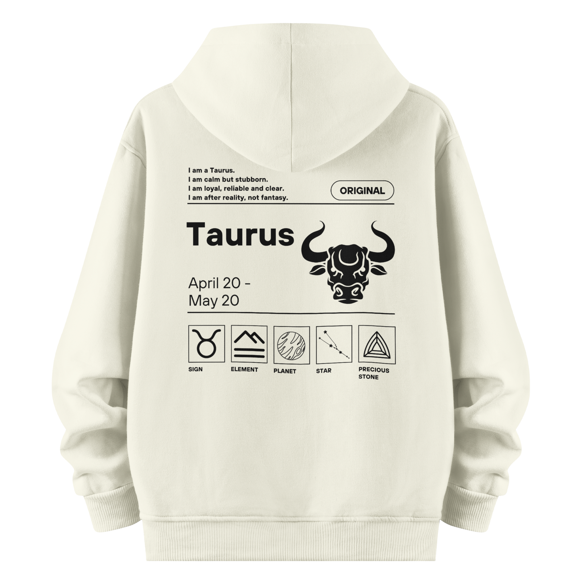 Taurus - Oversize Hoodie