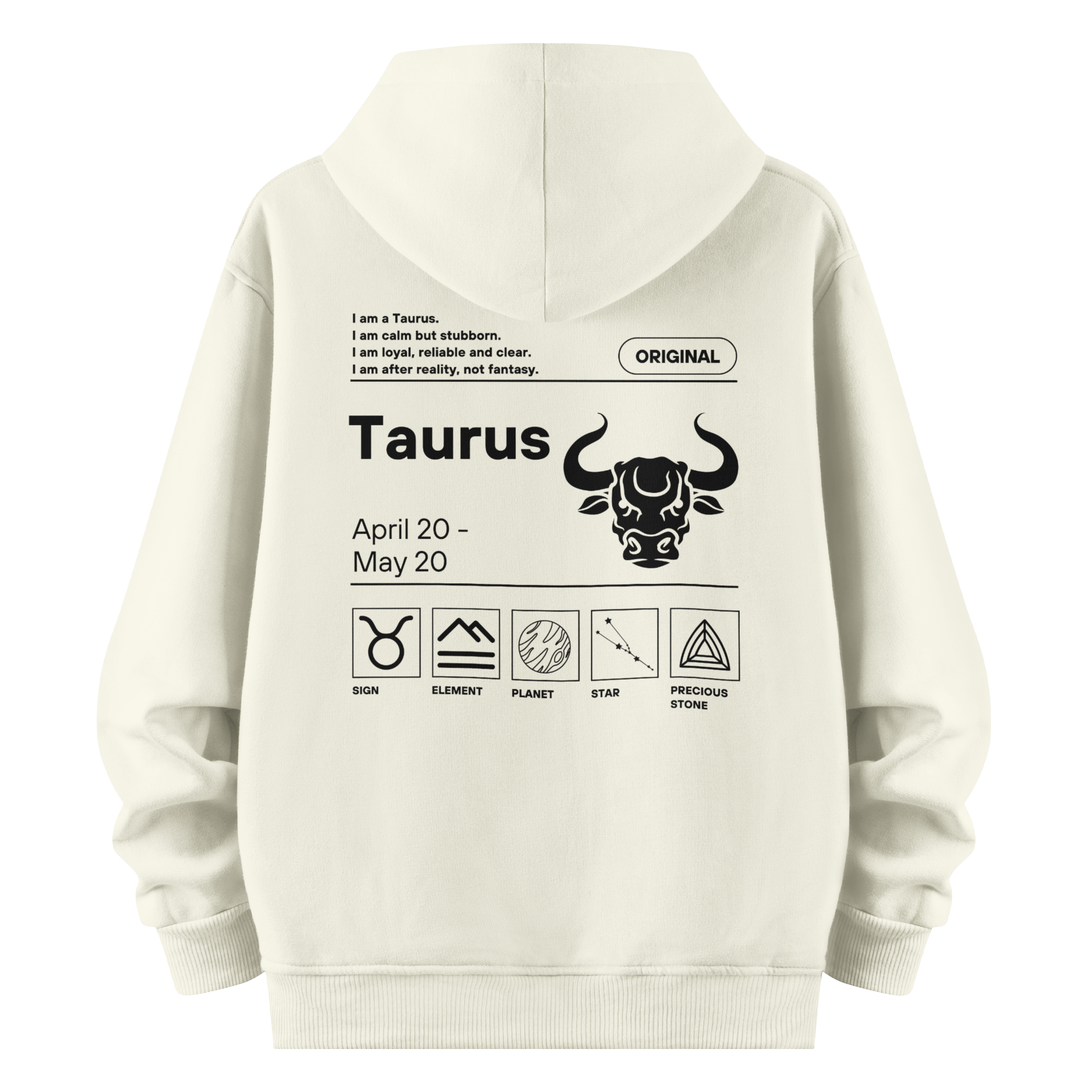 Taurus - Oversize Hoodie