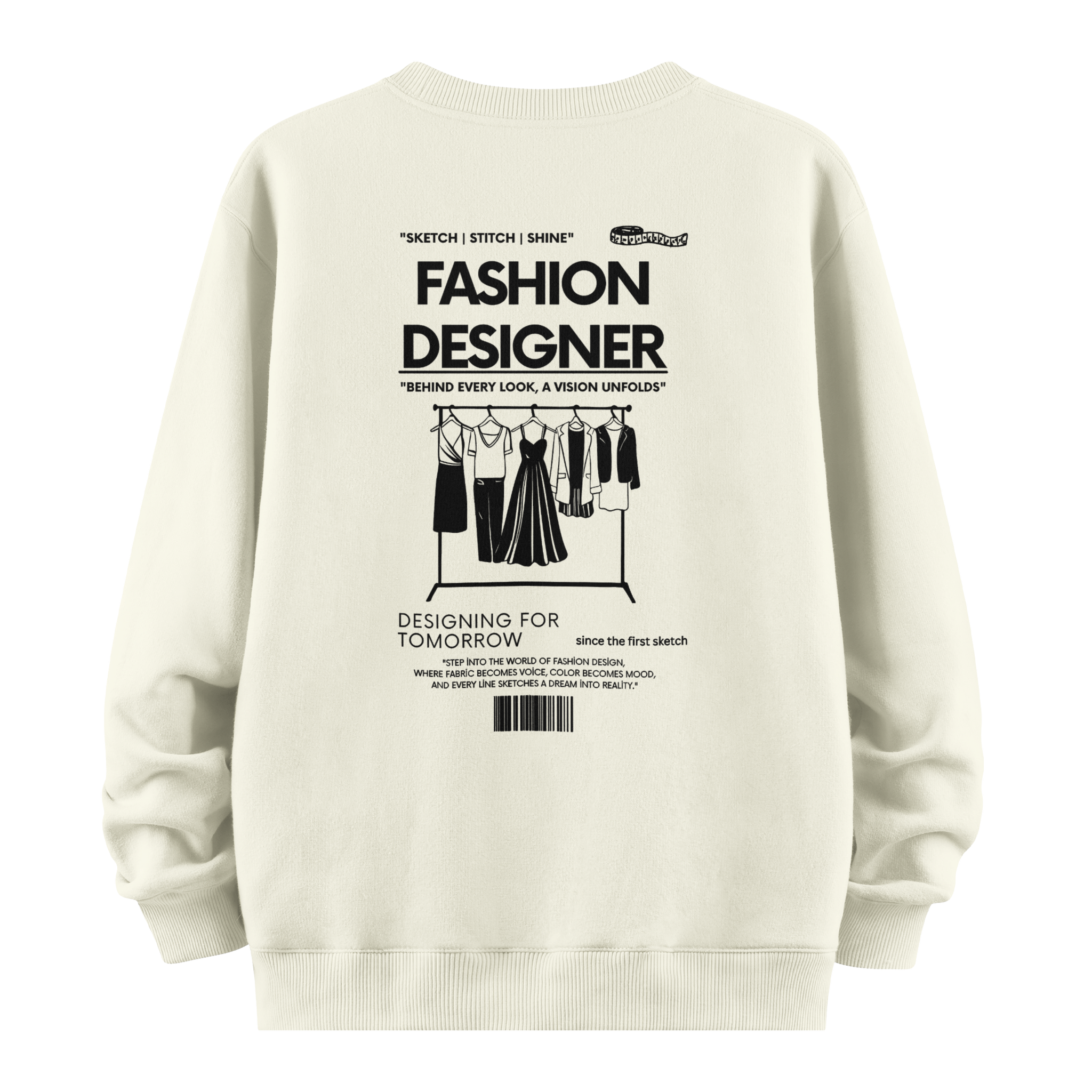Fashion Designer - Oversize Sweatshirt