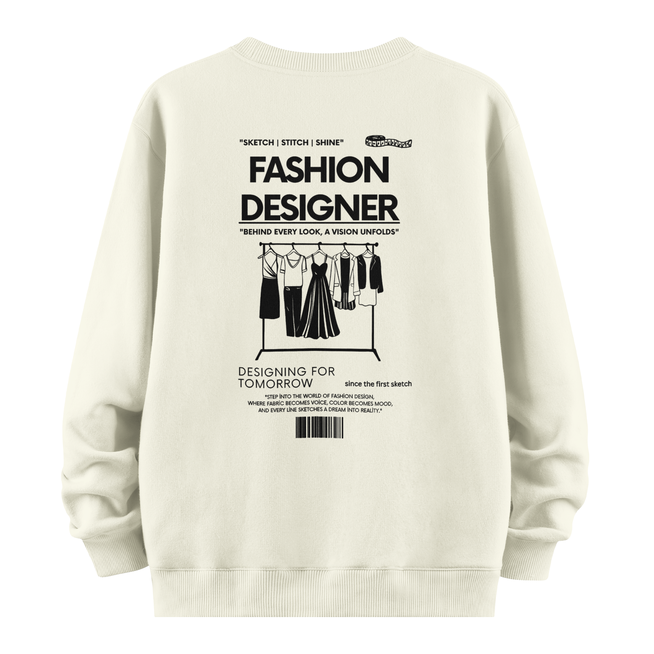 Fashion Designer - Oversize Sweatshirt