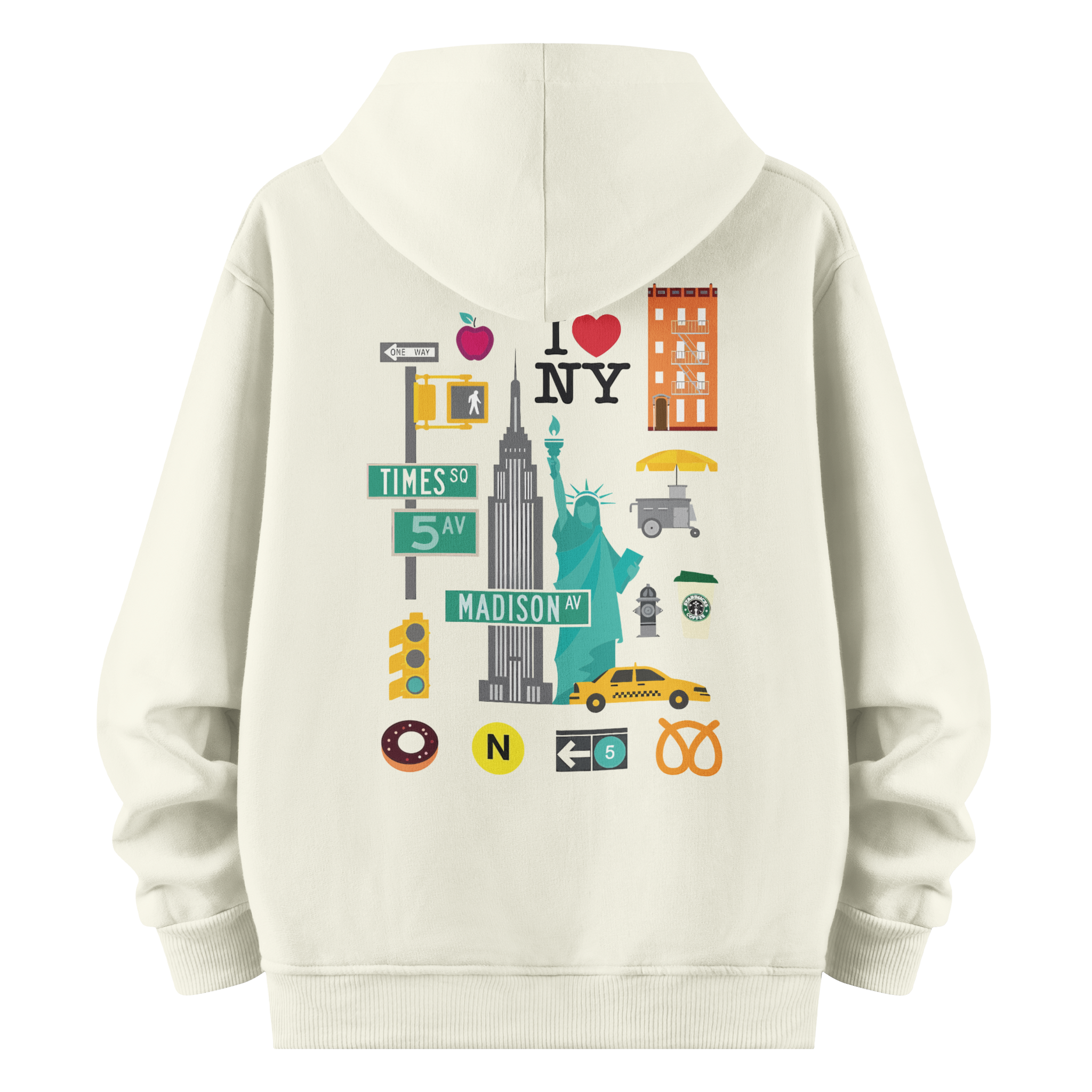 New York III - Oversize Hoodie