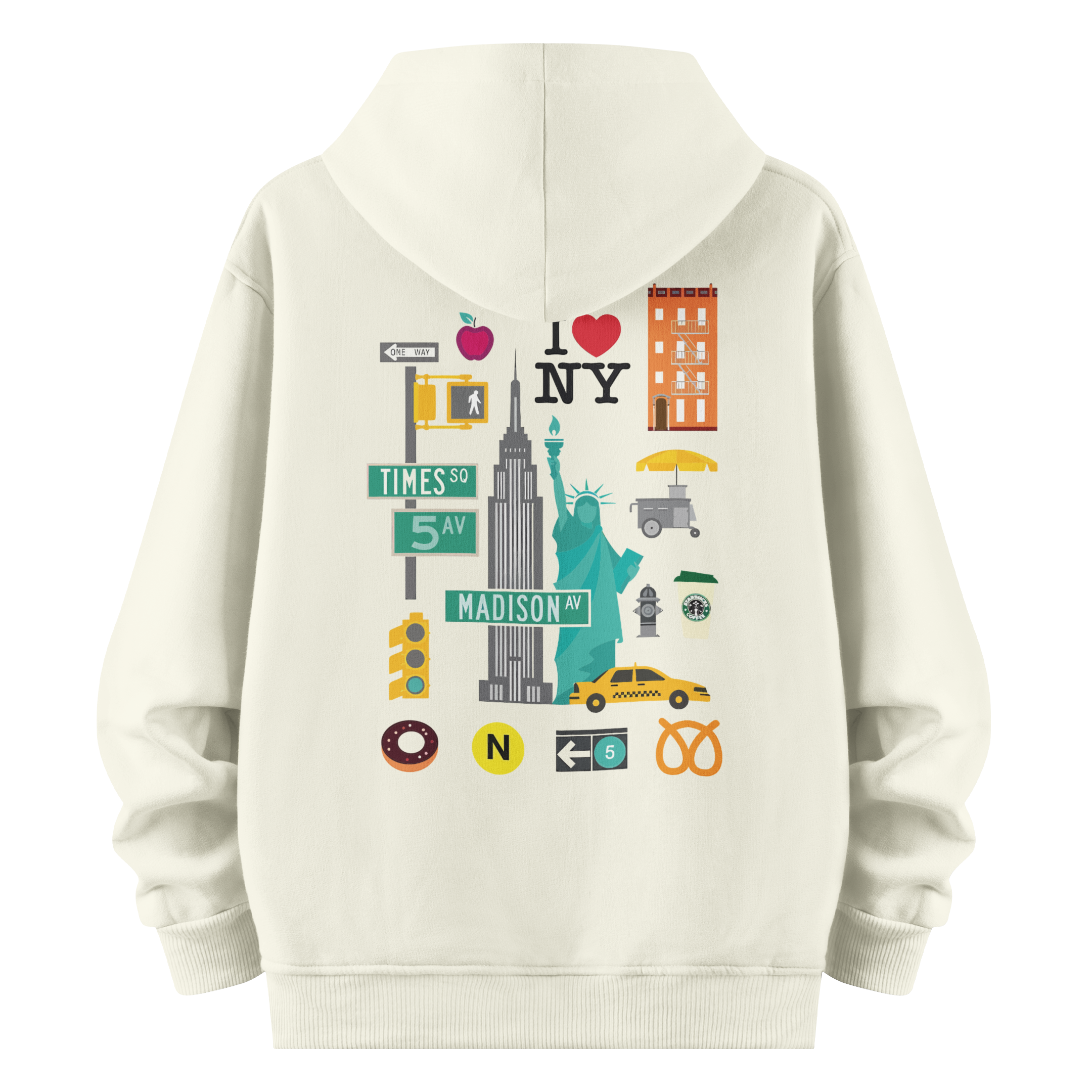 New York III - Oversize Hoodie