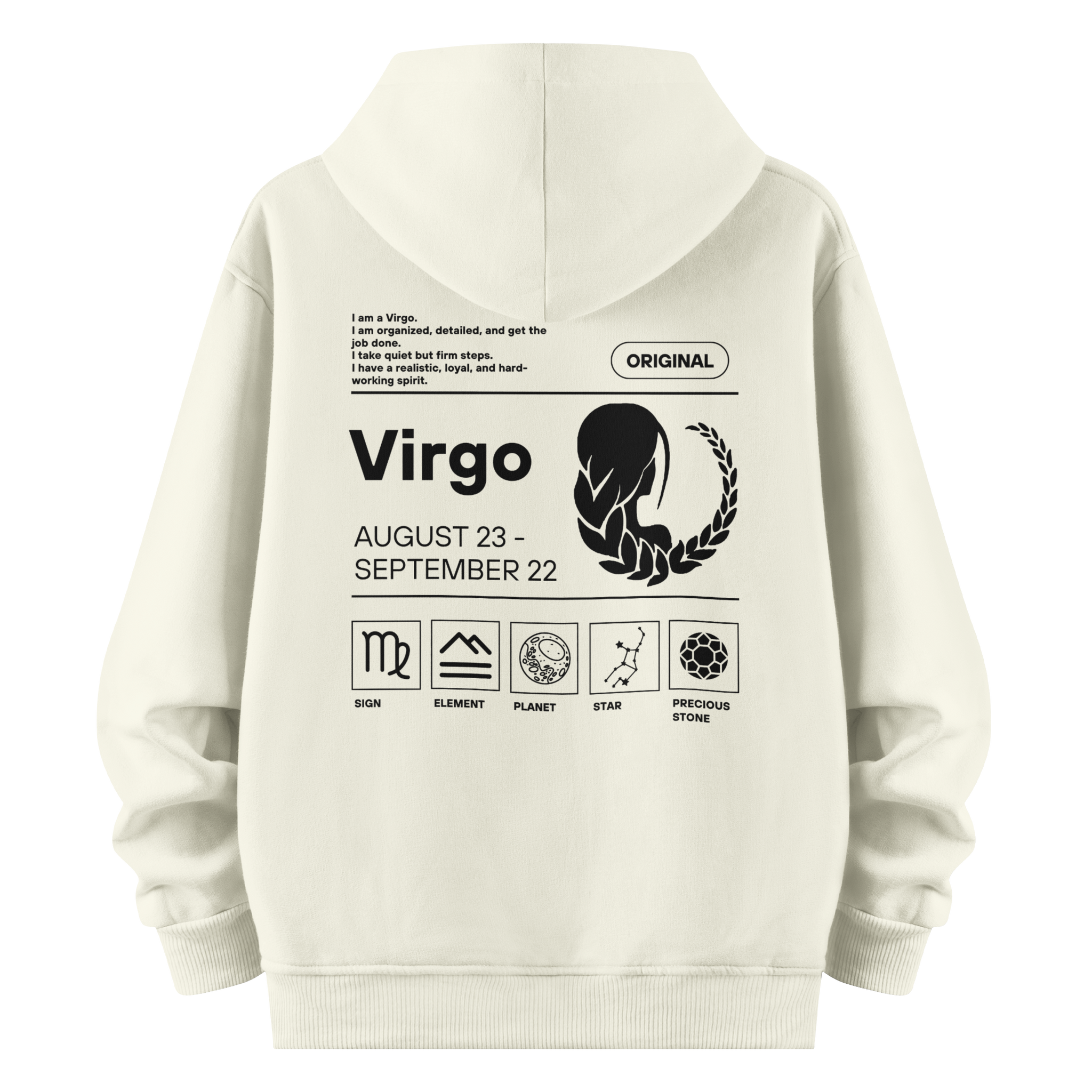Virgo - Oversize Hoodie