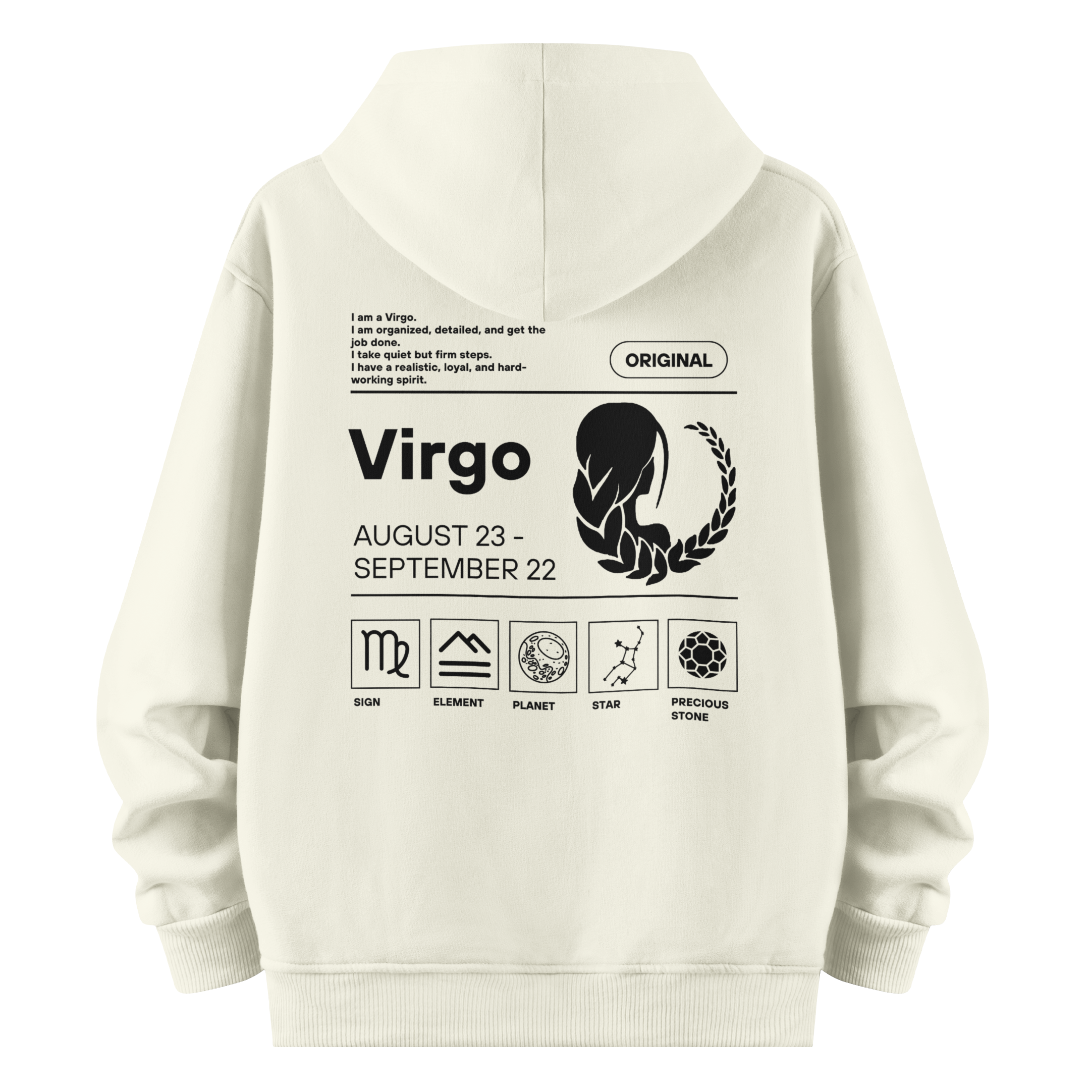 Virgo - Oversize Hoodie