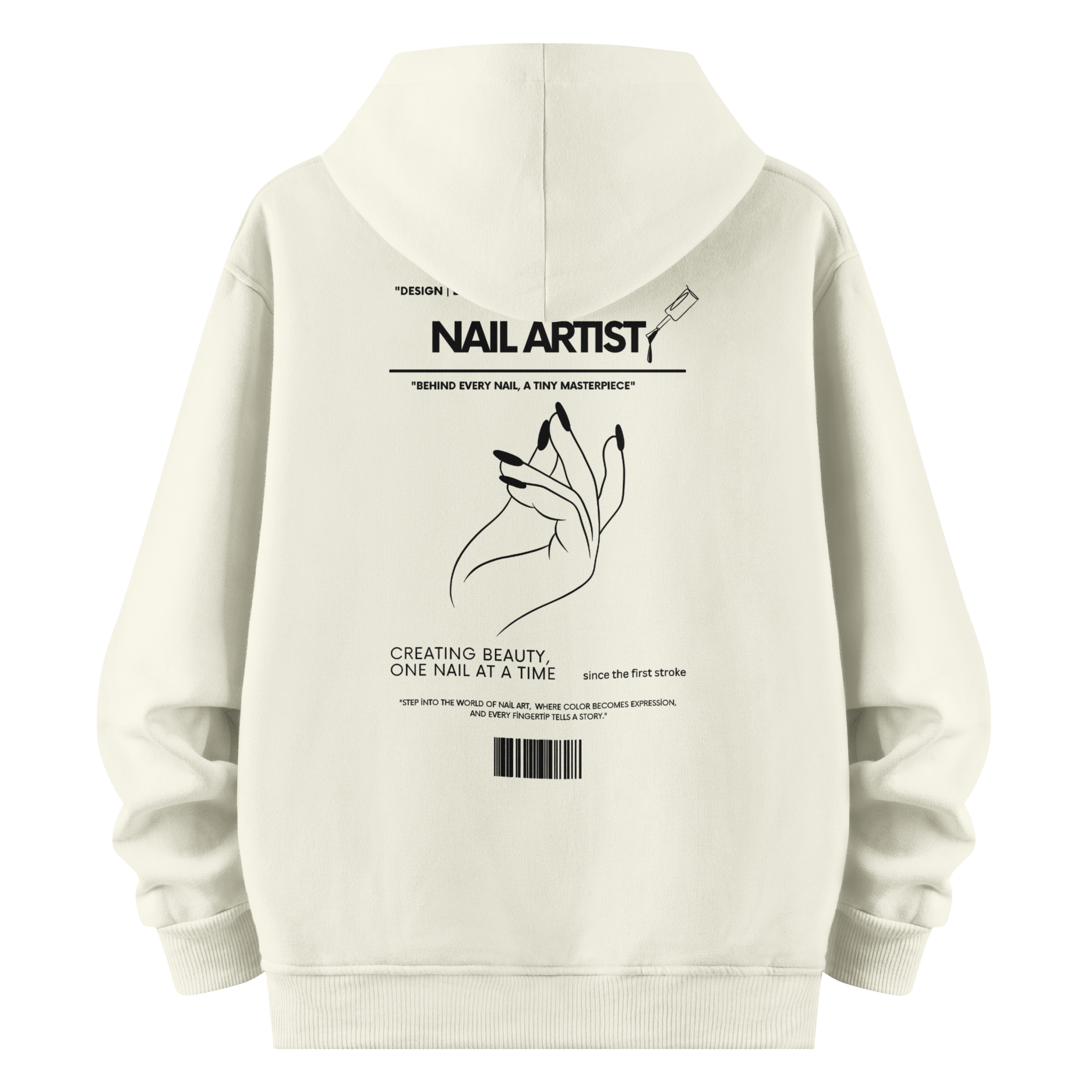 Nail Artist - Oversize Hoodie