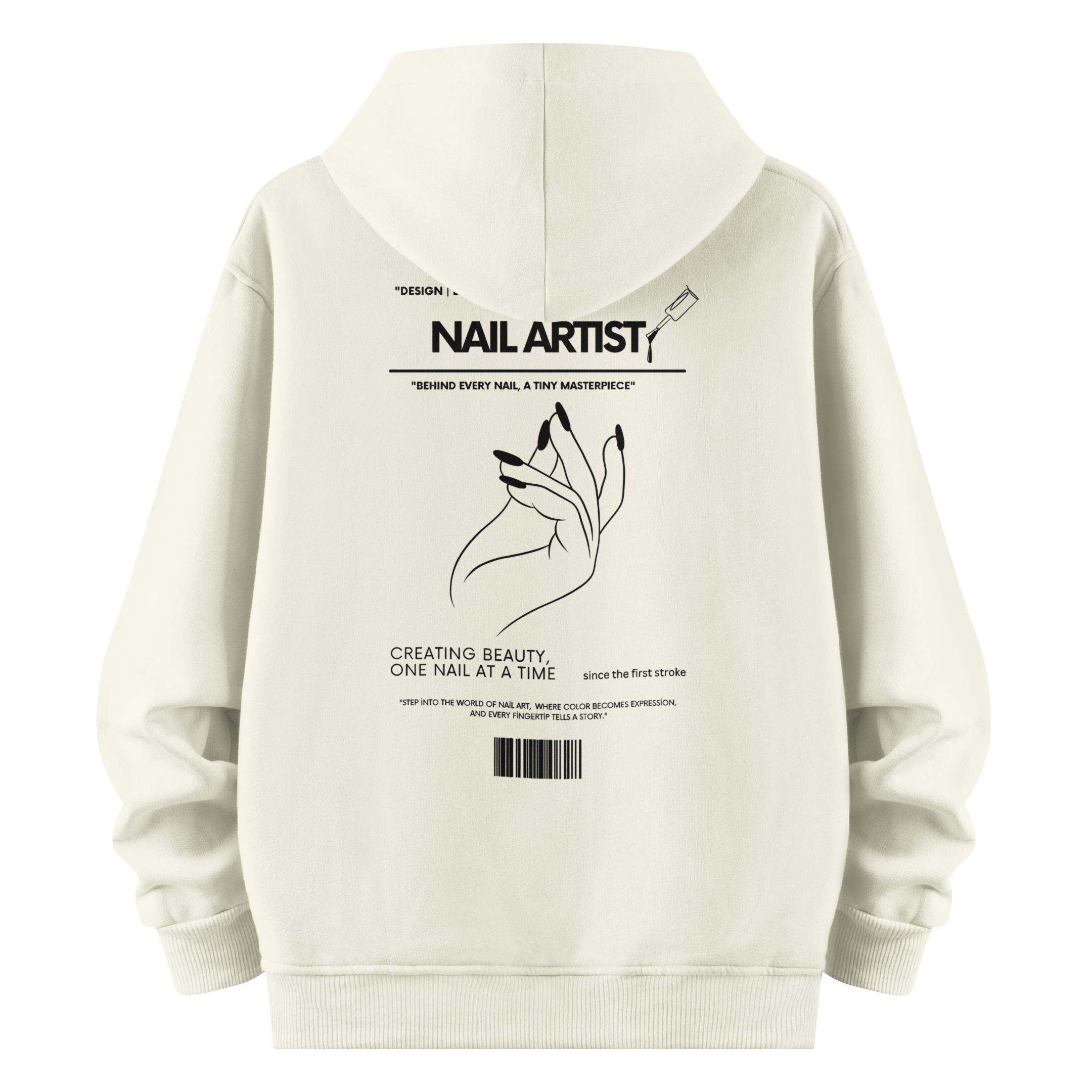 Nail Artist - Oversize Hoodie
