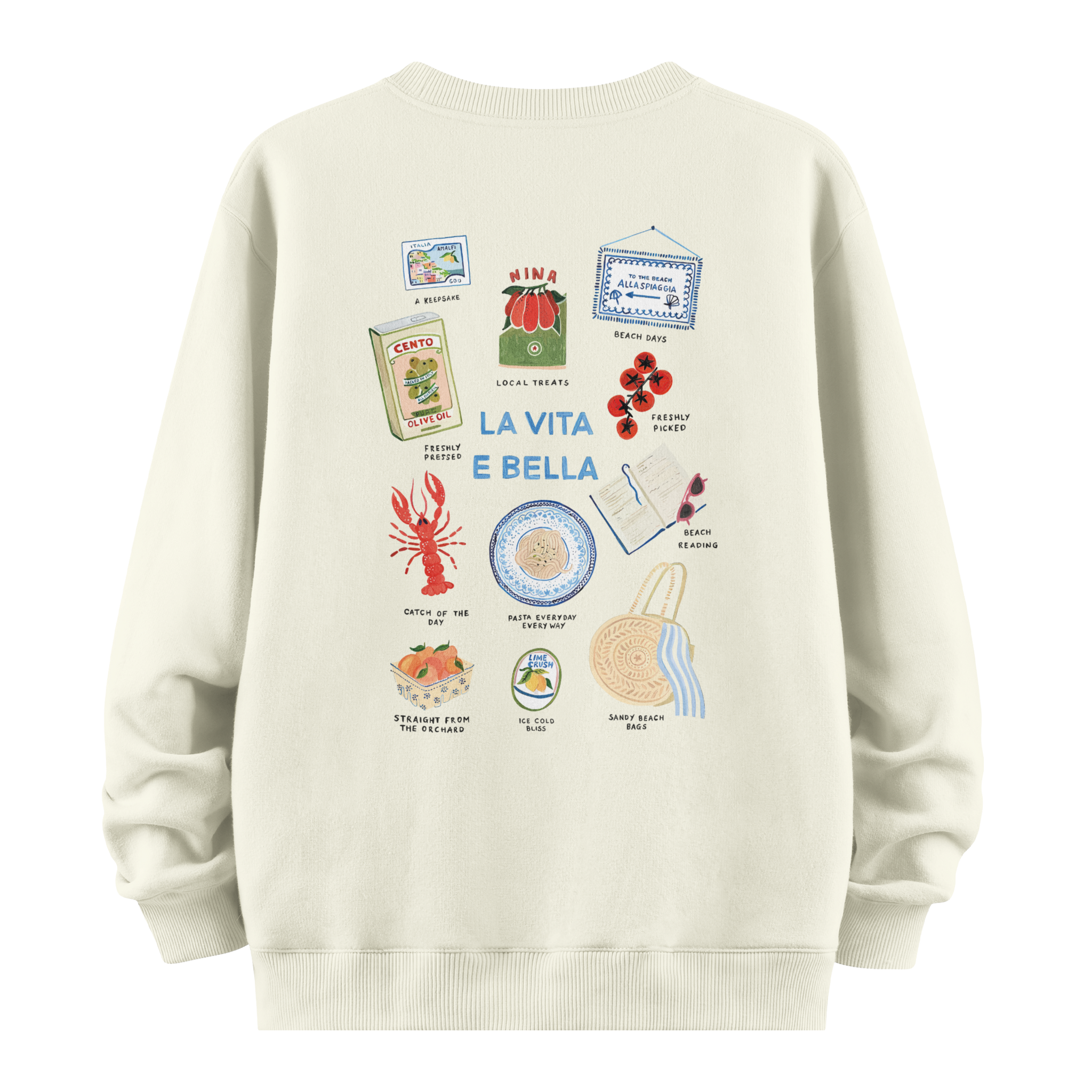 La Vita E Bella - Oversize Sweatshirt