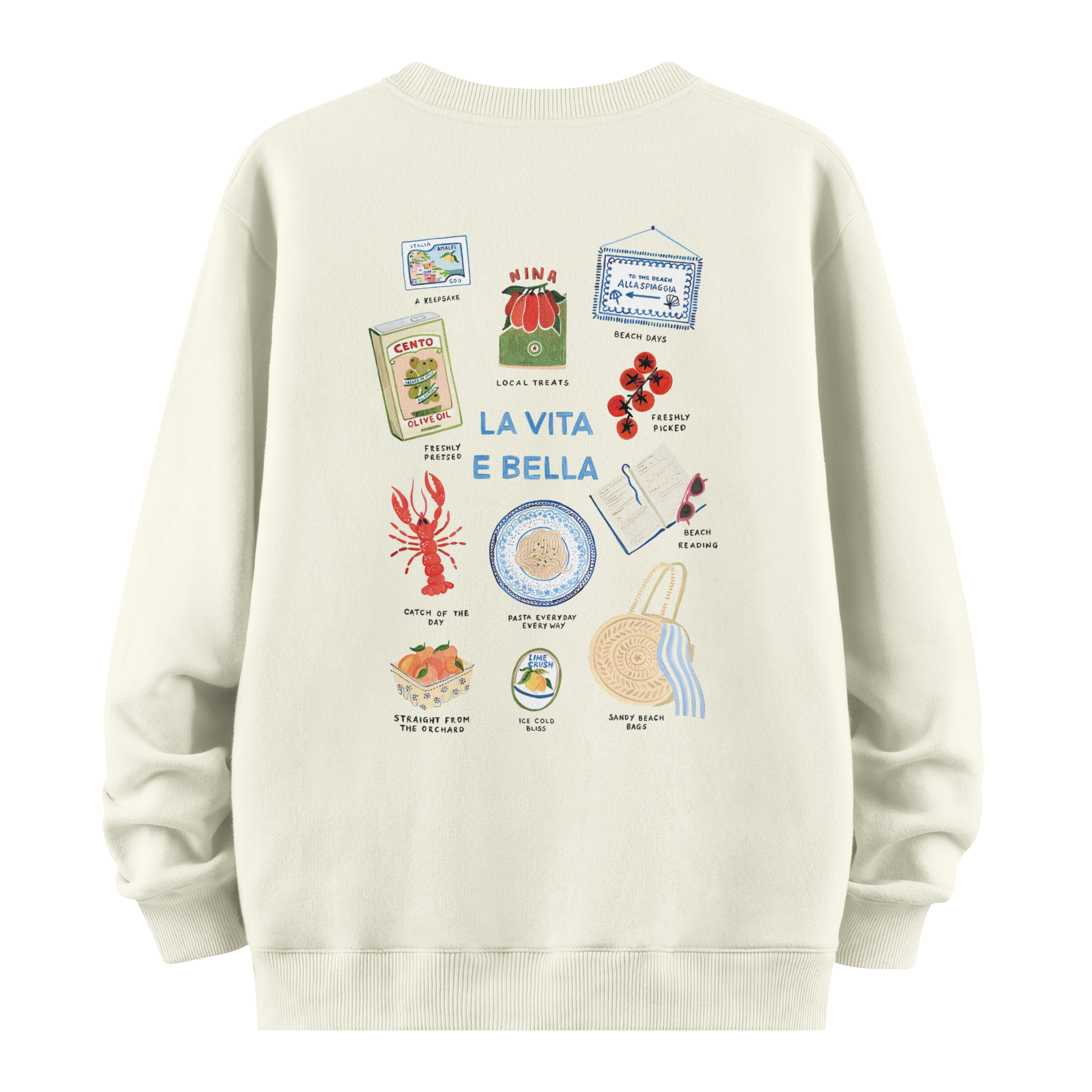 La Vita E Bella - Oversize Sweatshirt