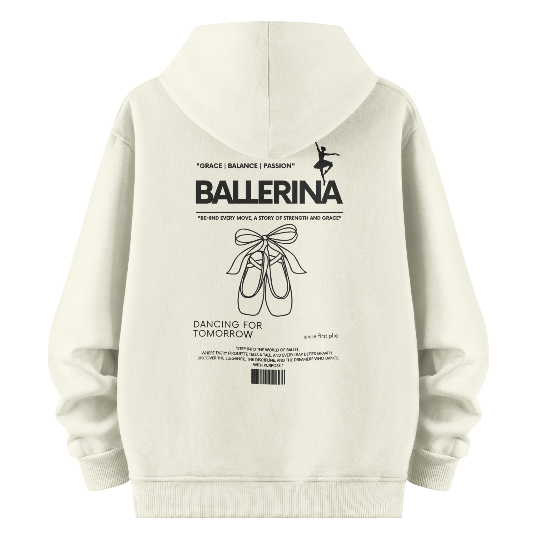 Ballerina - Oversize Hoodie