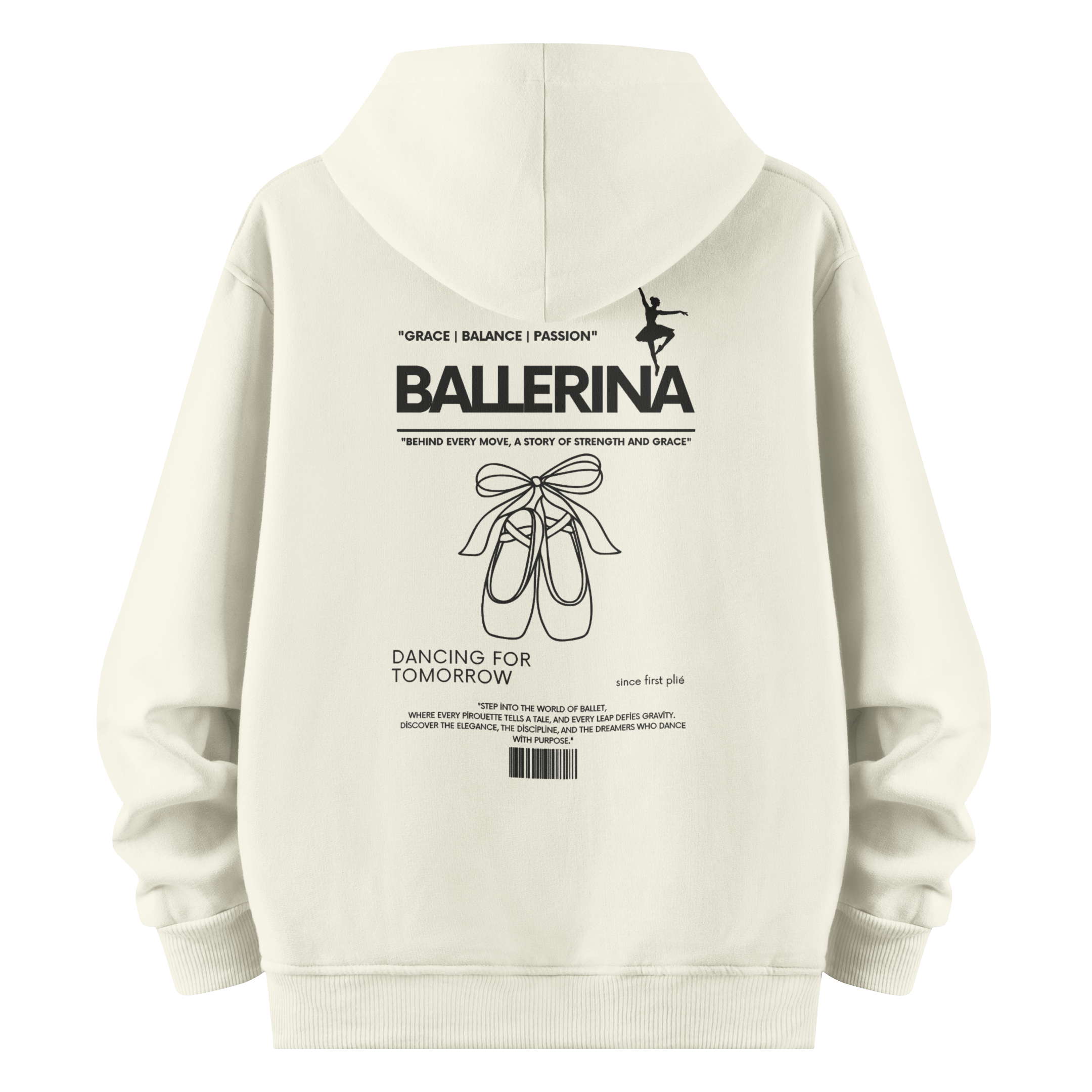Ballerina - Oversize Hoodie