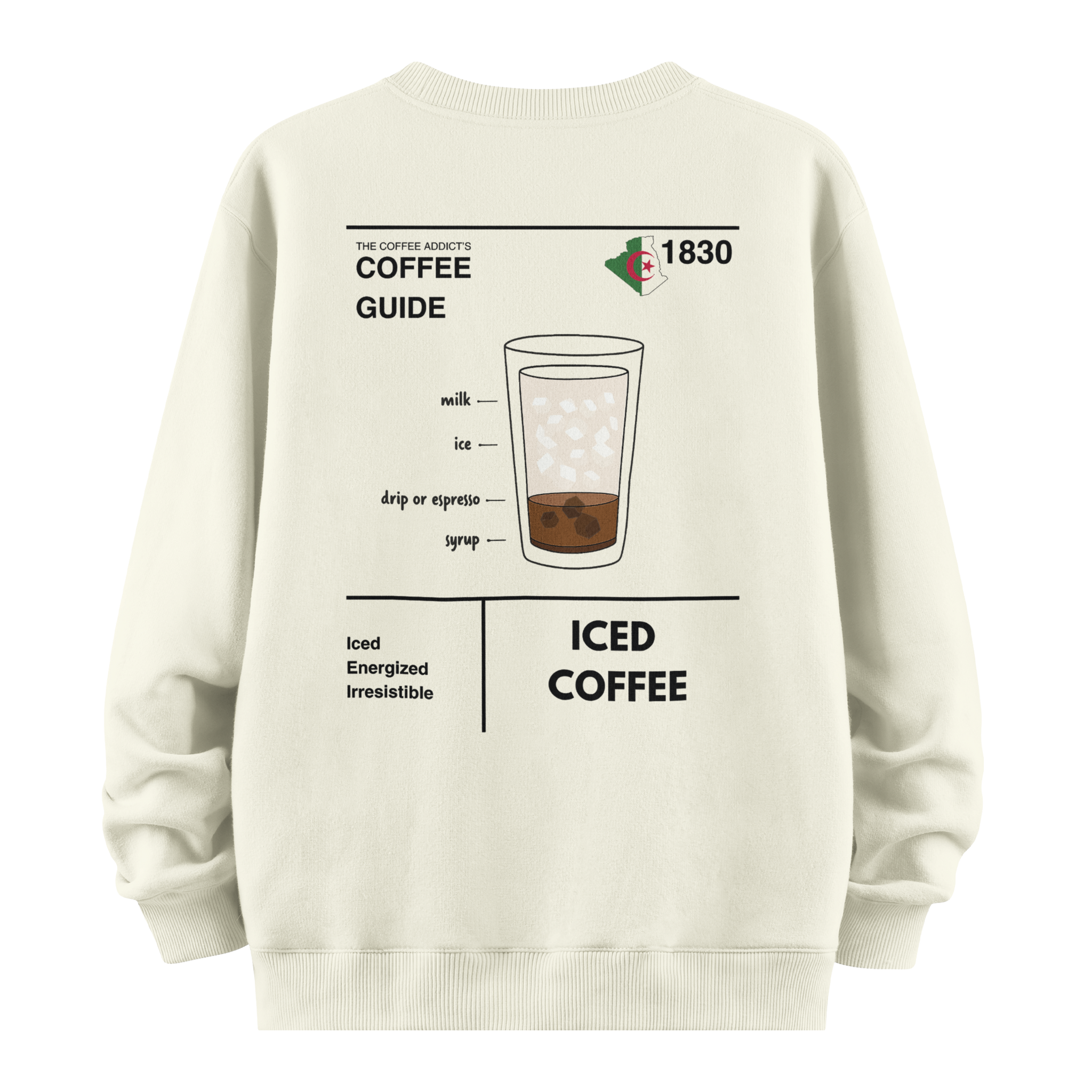 Iced Coffee - Oversize Sweatshirt