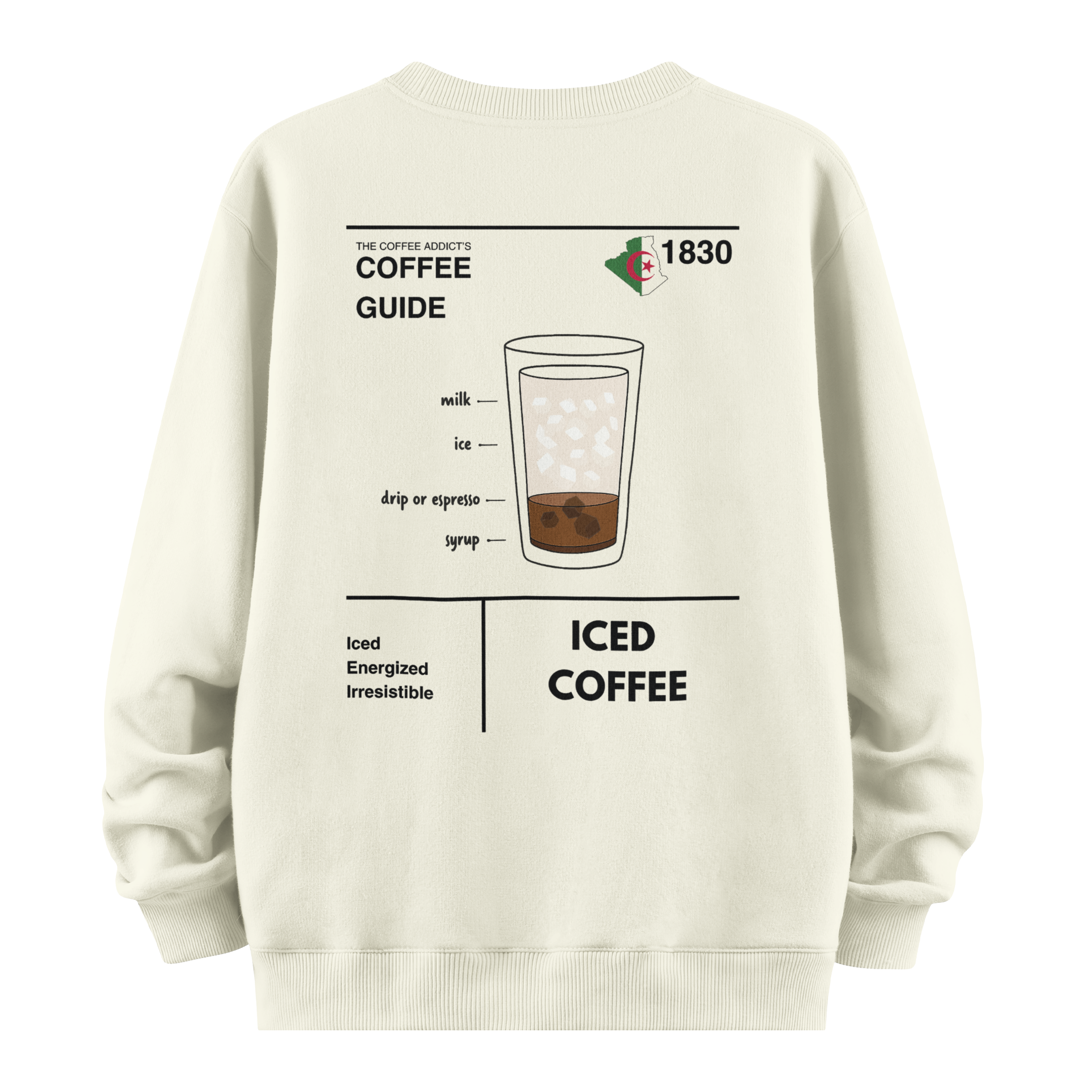Iced Coffee - Oversize Sweatshirt