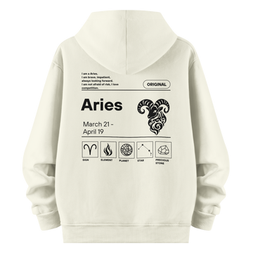 Aries - Oversize Hoodie
