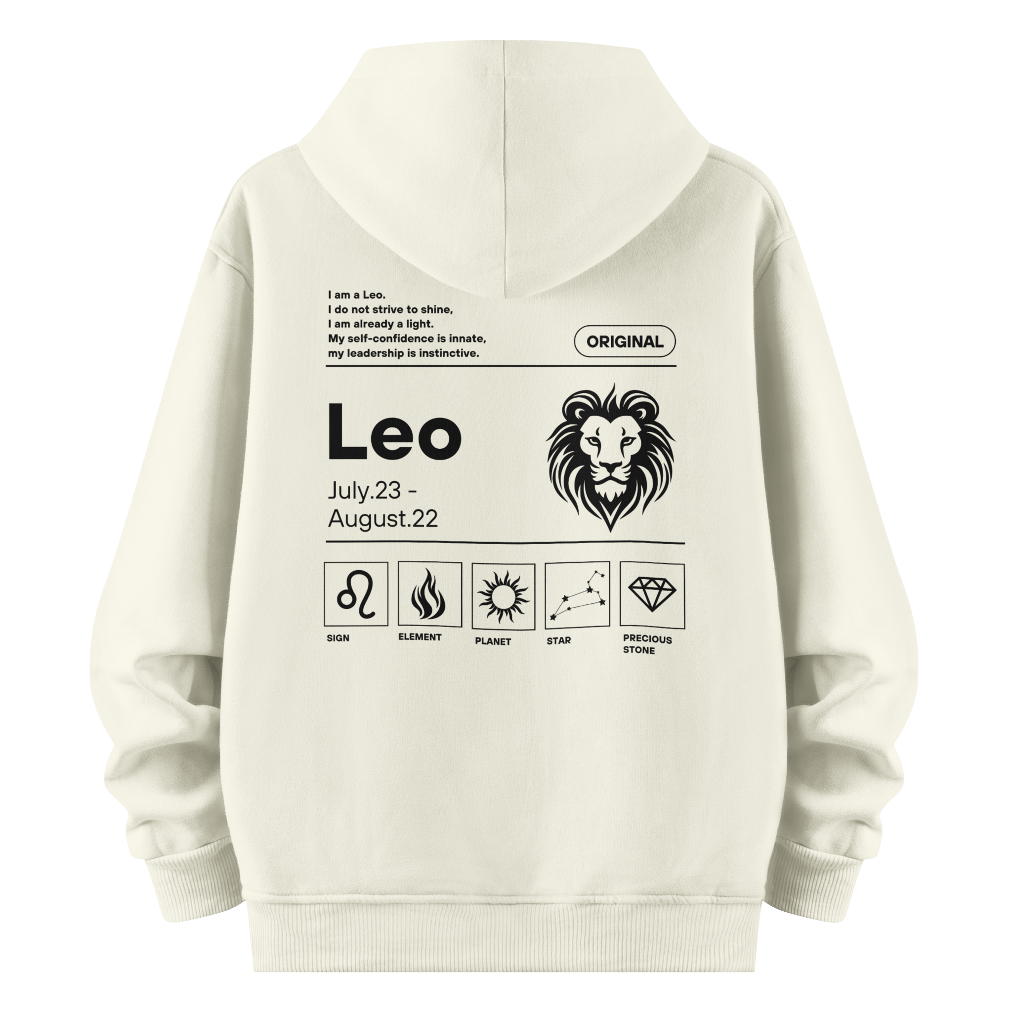 Leo - Oversize Hoodie