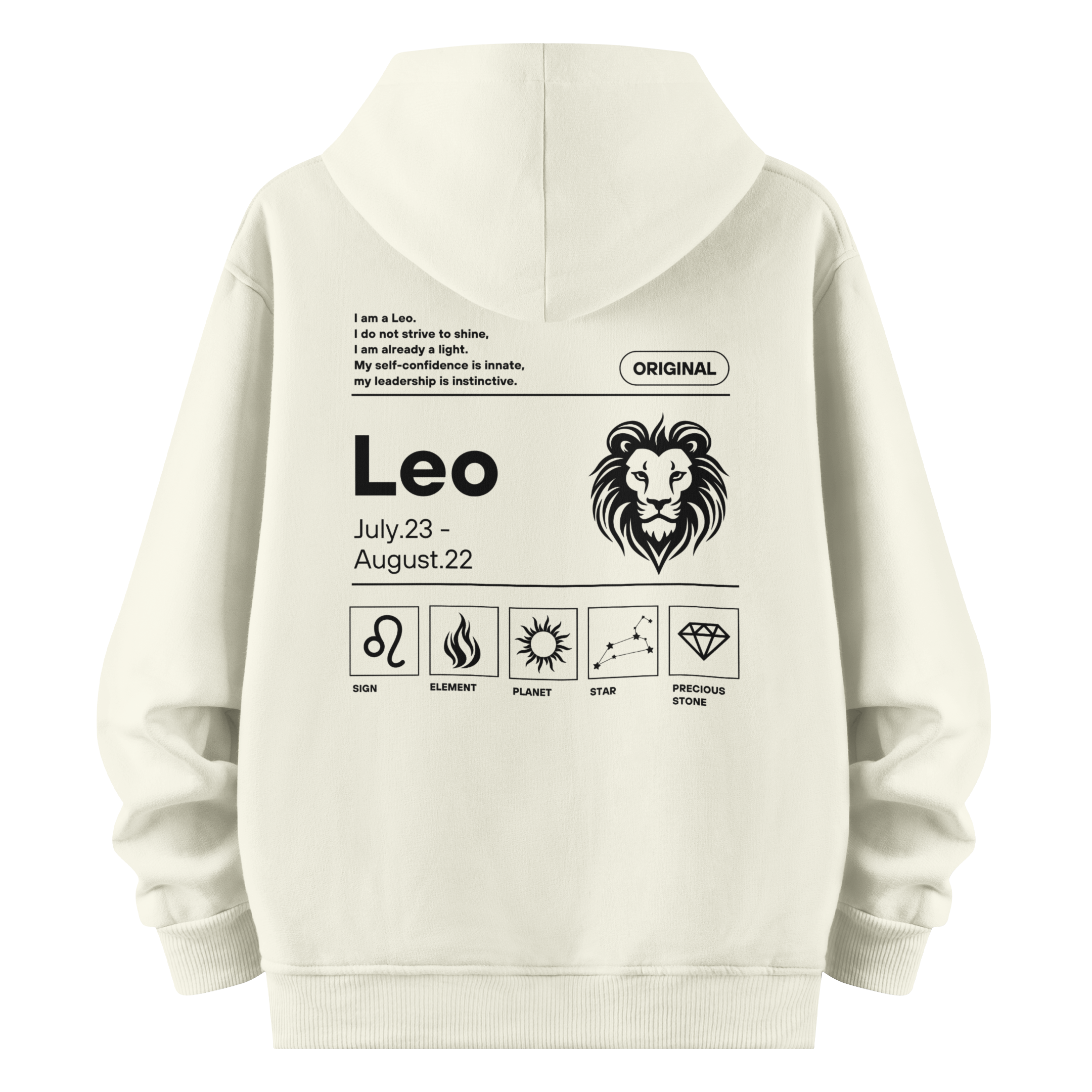 Leo - Oversize Hoodie
