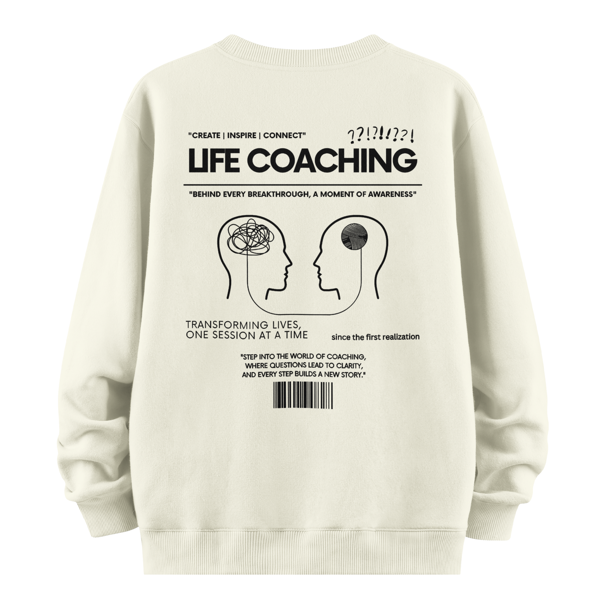Life Coaching - Oversize Sweatshirt