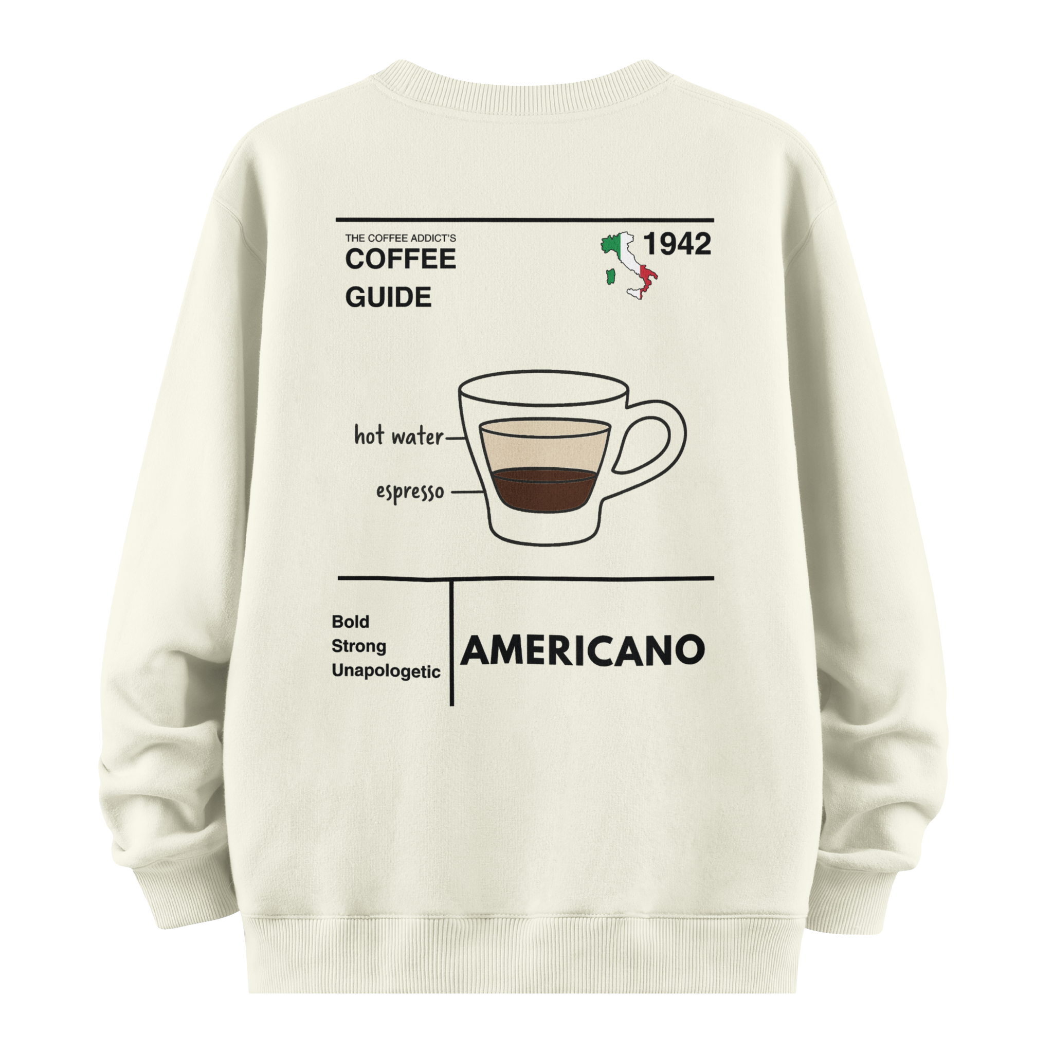 Americano - Oversize Sweatshirt