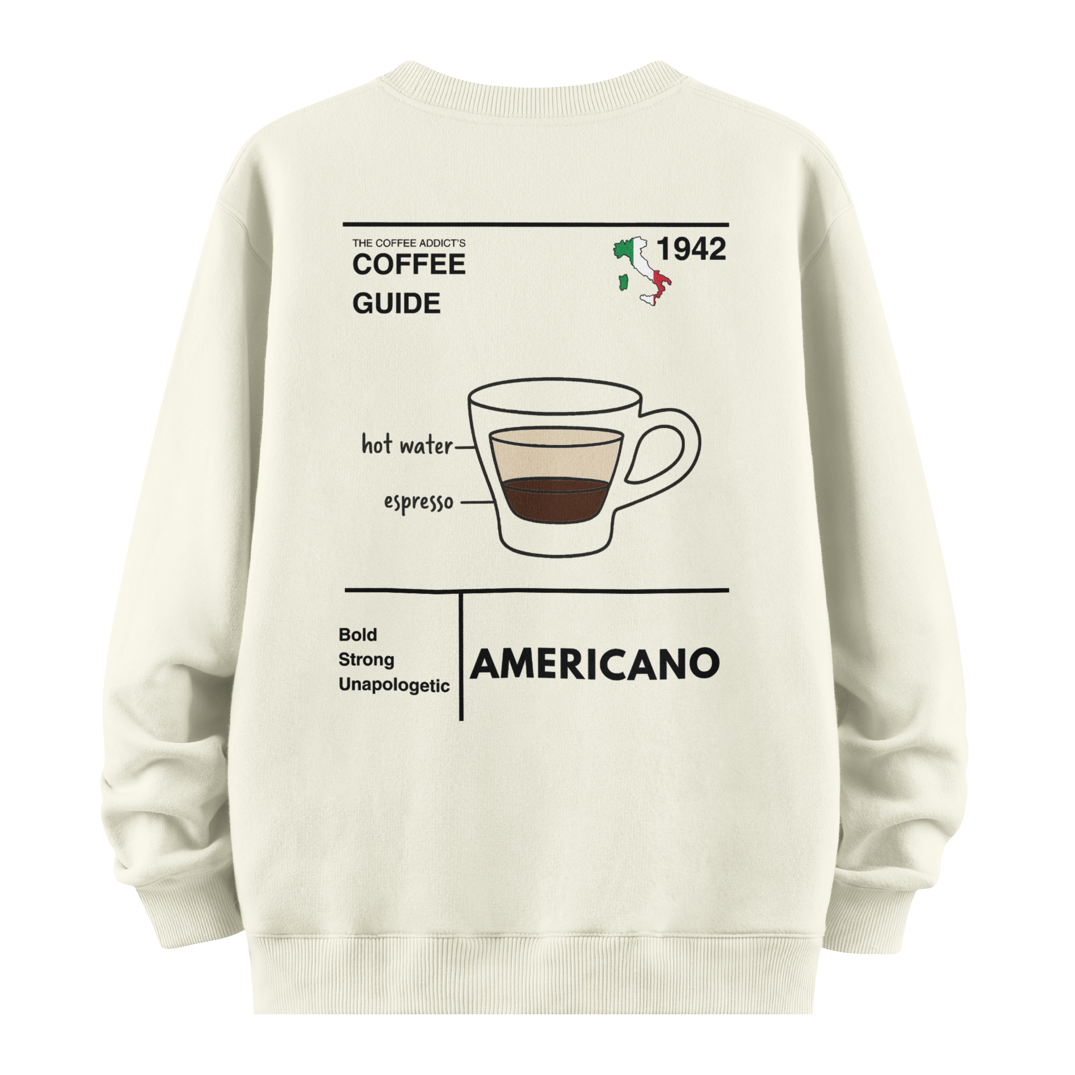 Americano - Oversize Sweatshirt