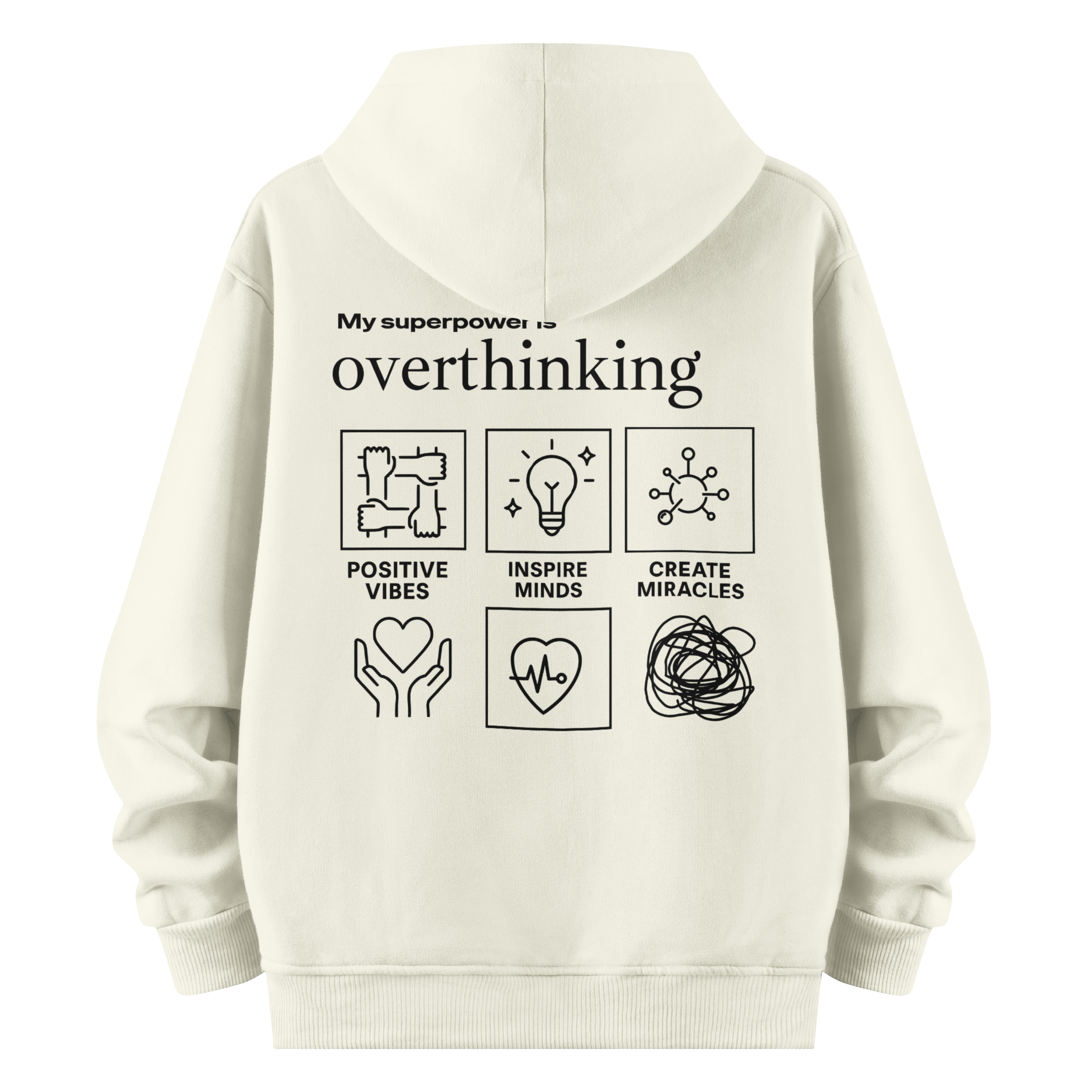 Overthinking - Oversize Hoodie