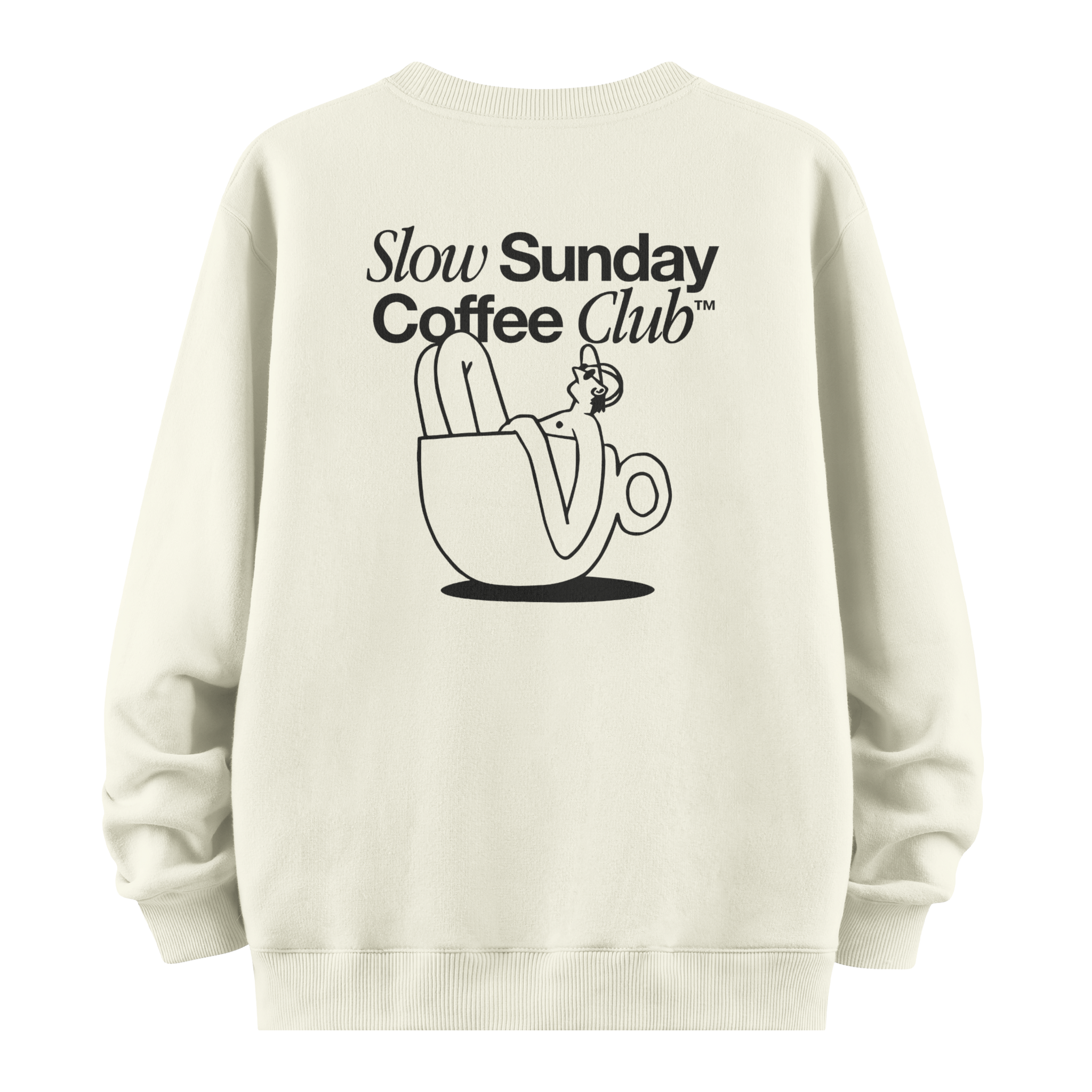 Slow Sunday - Oversize Sweatshirt