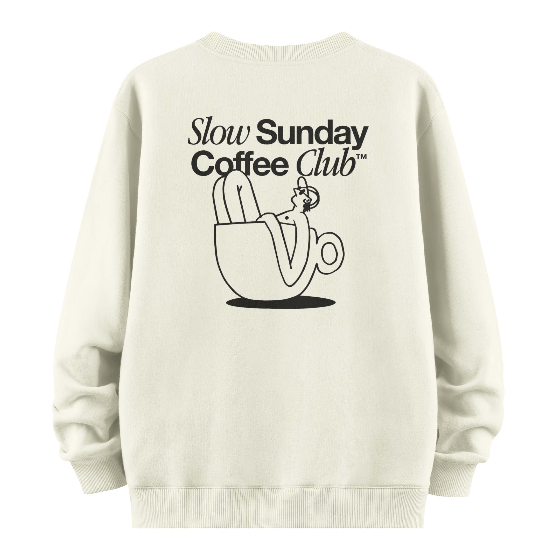 Slow Sunday - Oversize Sweatshirt