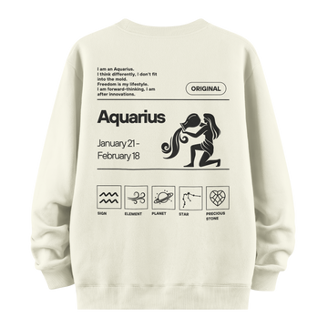 Aquarius - Oversize Sweatshirt
