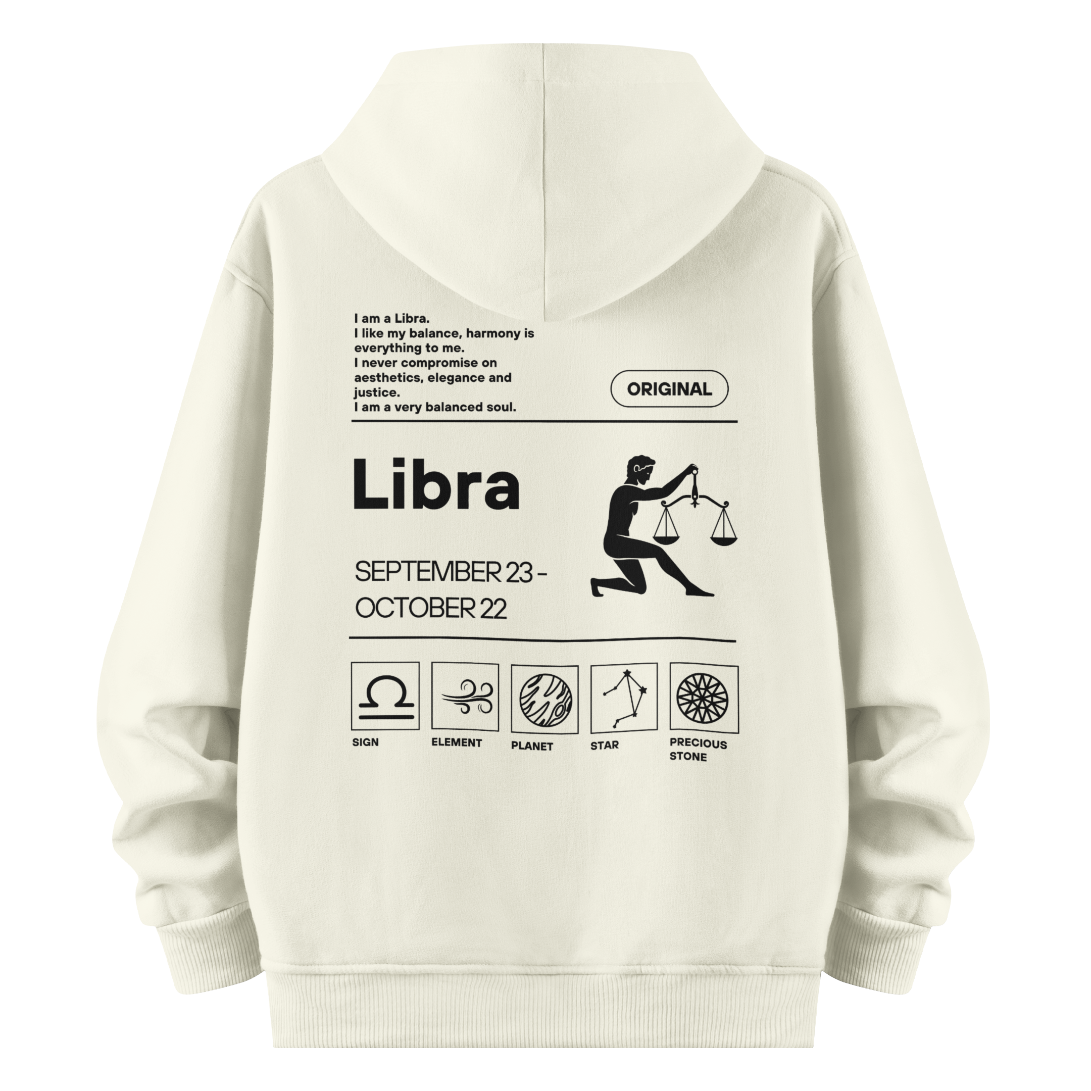 Libra - Oversize Hoodie