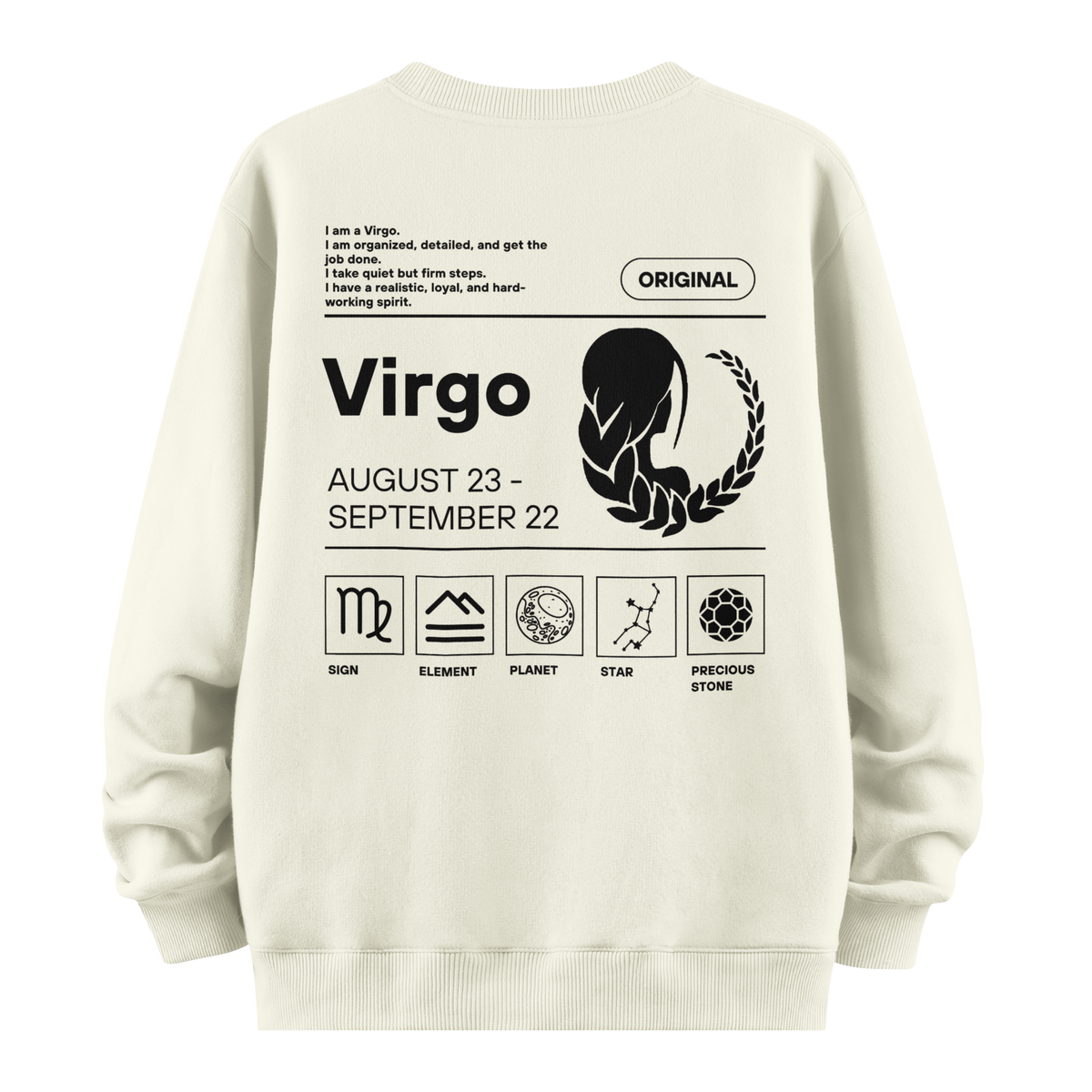 Virgo - Oversize Sweatshirt