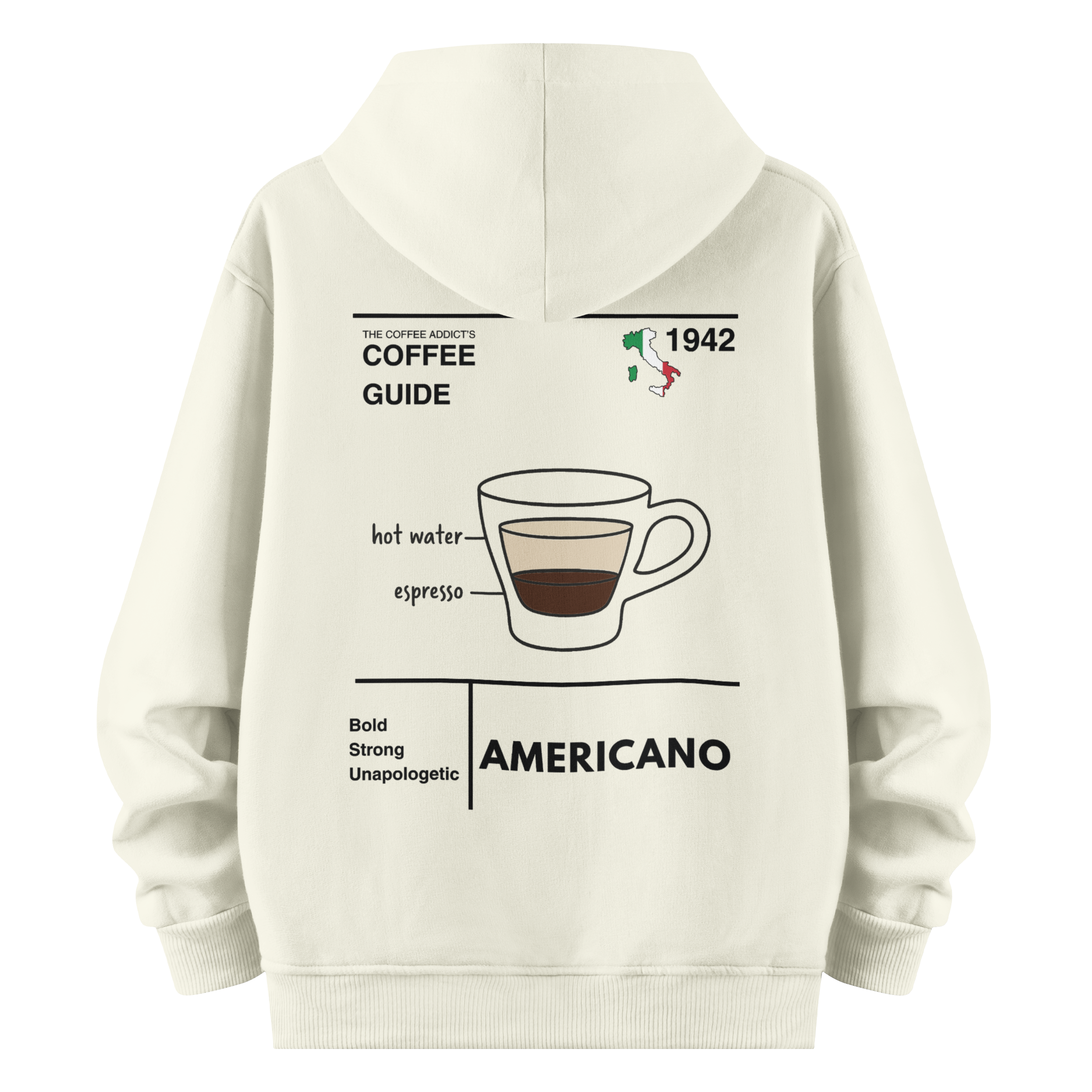 Americano - Oversize Hoodie