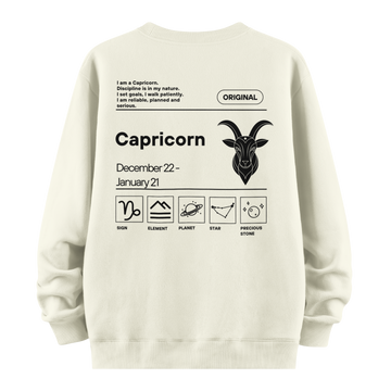 Capricorn - Oversize Sweatshirt