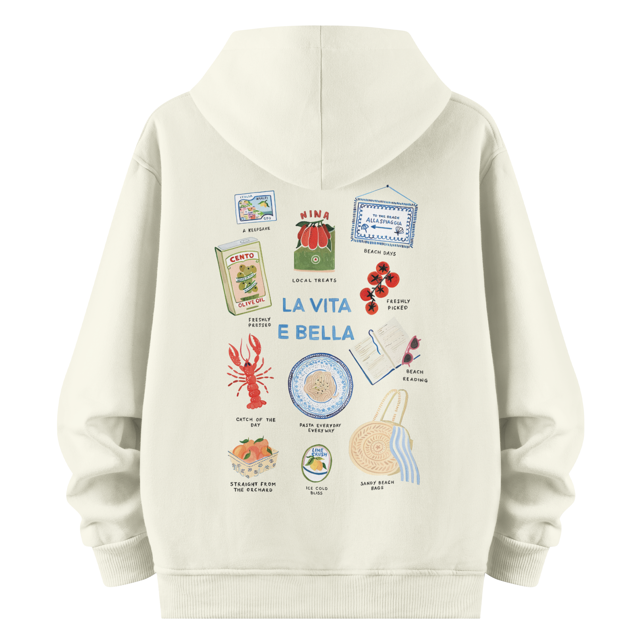 La Vita E Bella - Oversize Hoodie