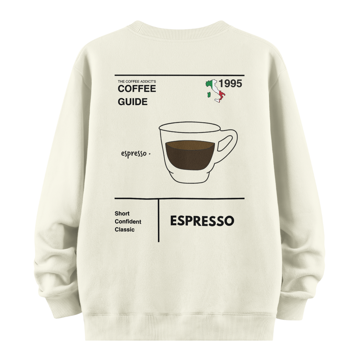Espresso - Oversize Sweatshirt