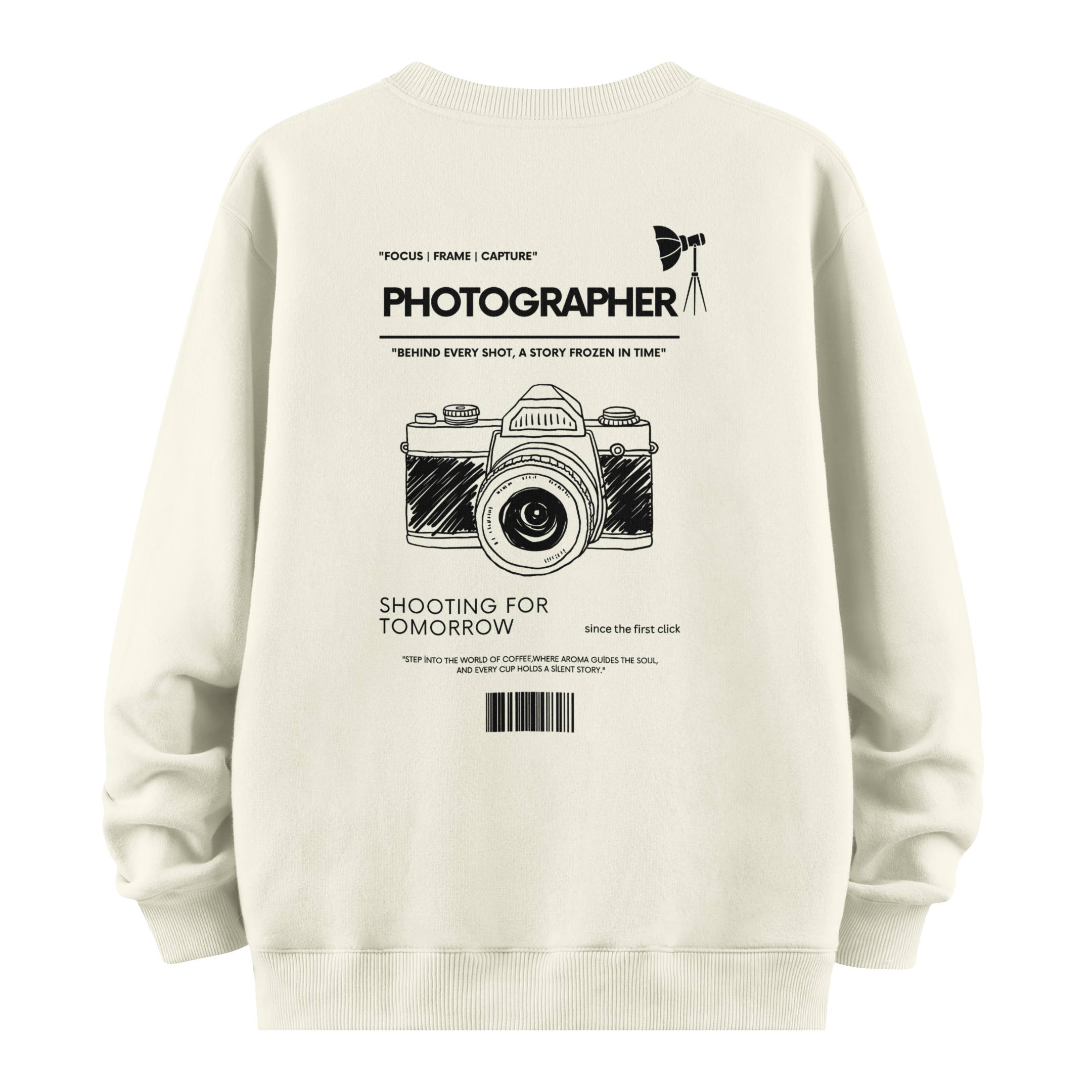 Photographer - Oversize Sweatshirt