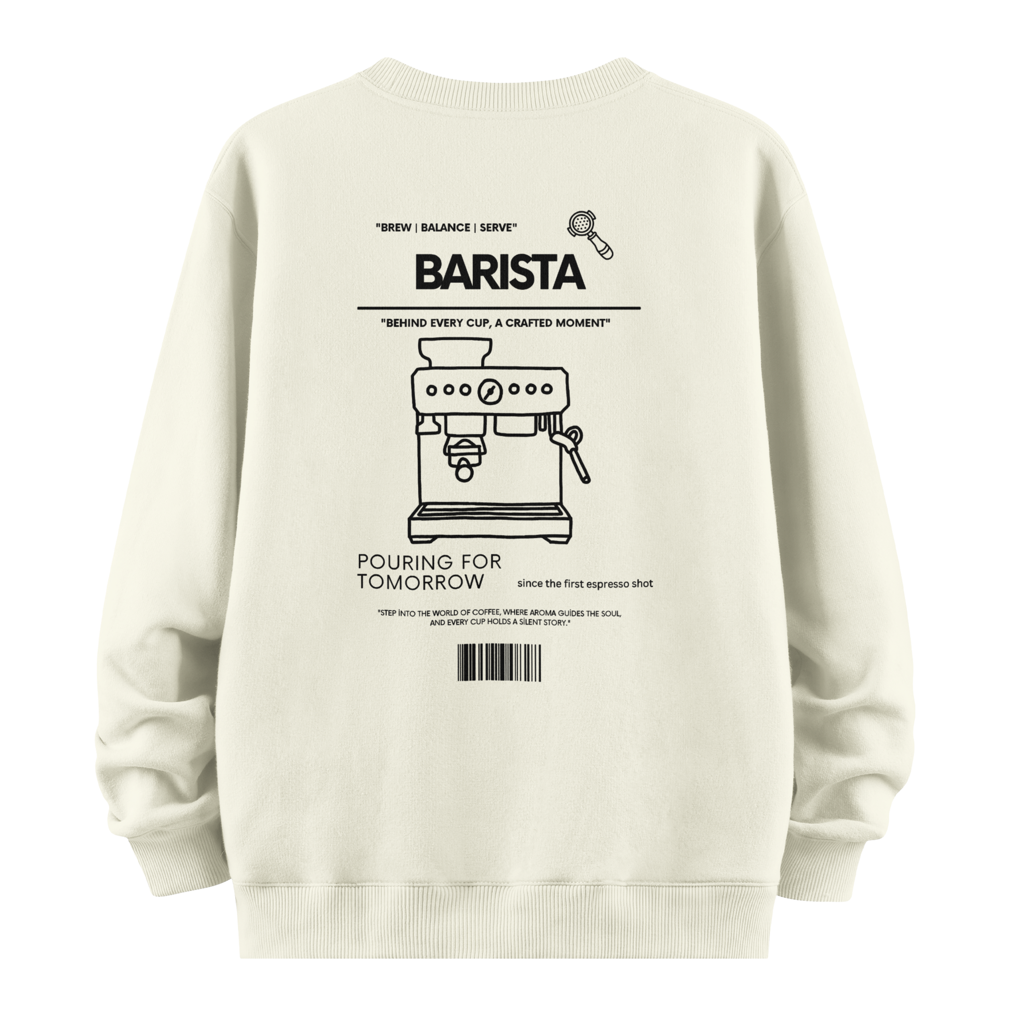 Barista - Oversize Sweatshirt
