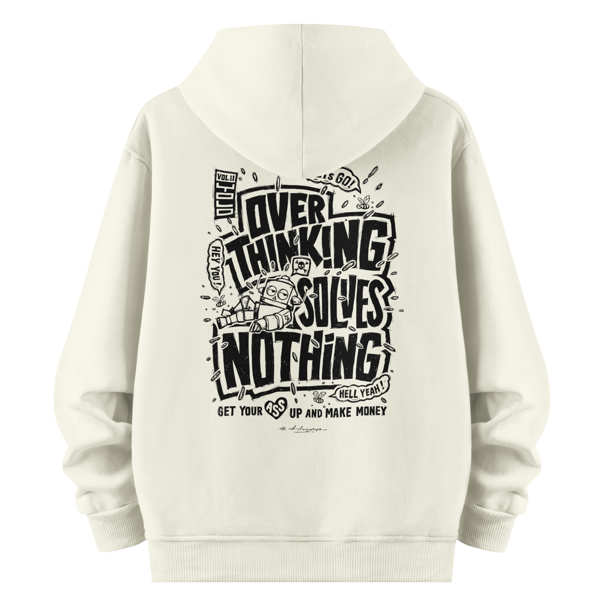 Overthinking II - Oversize Hoodie
