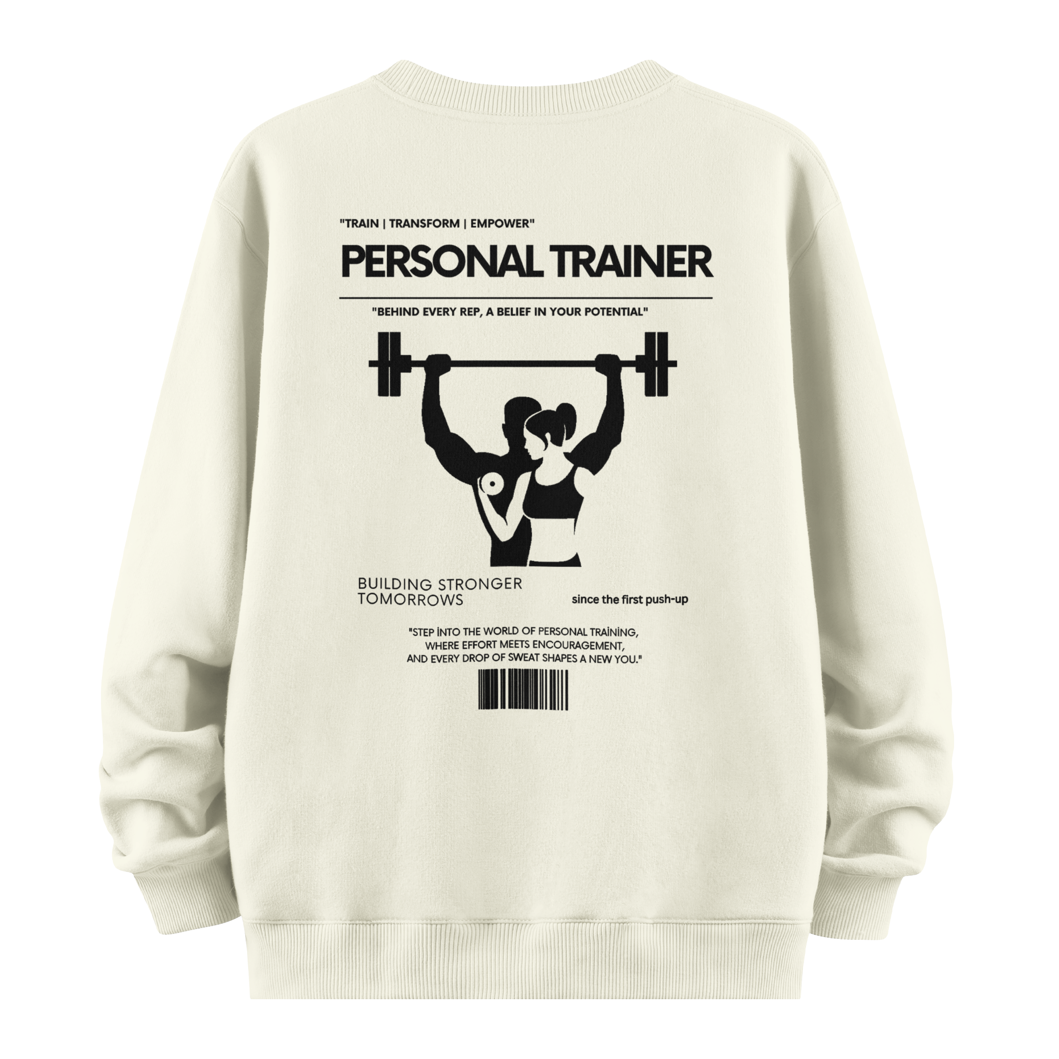 Personel Trainer - Oversize Sweatshirt