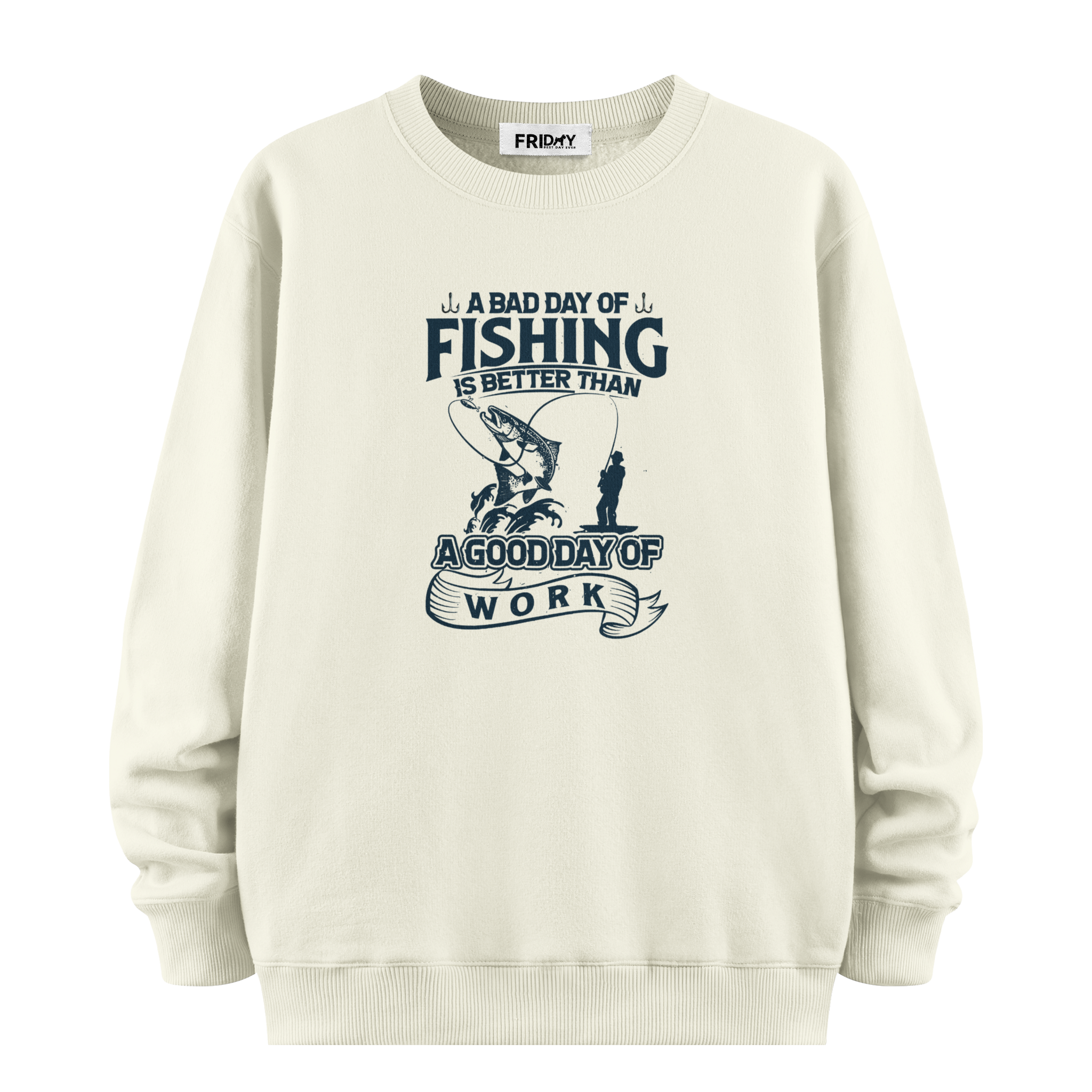 Fishing Bad Day - Oversize Sweatshirt