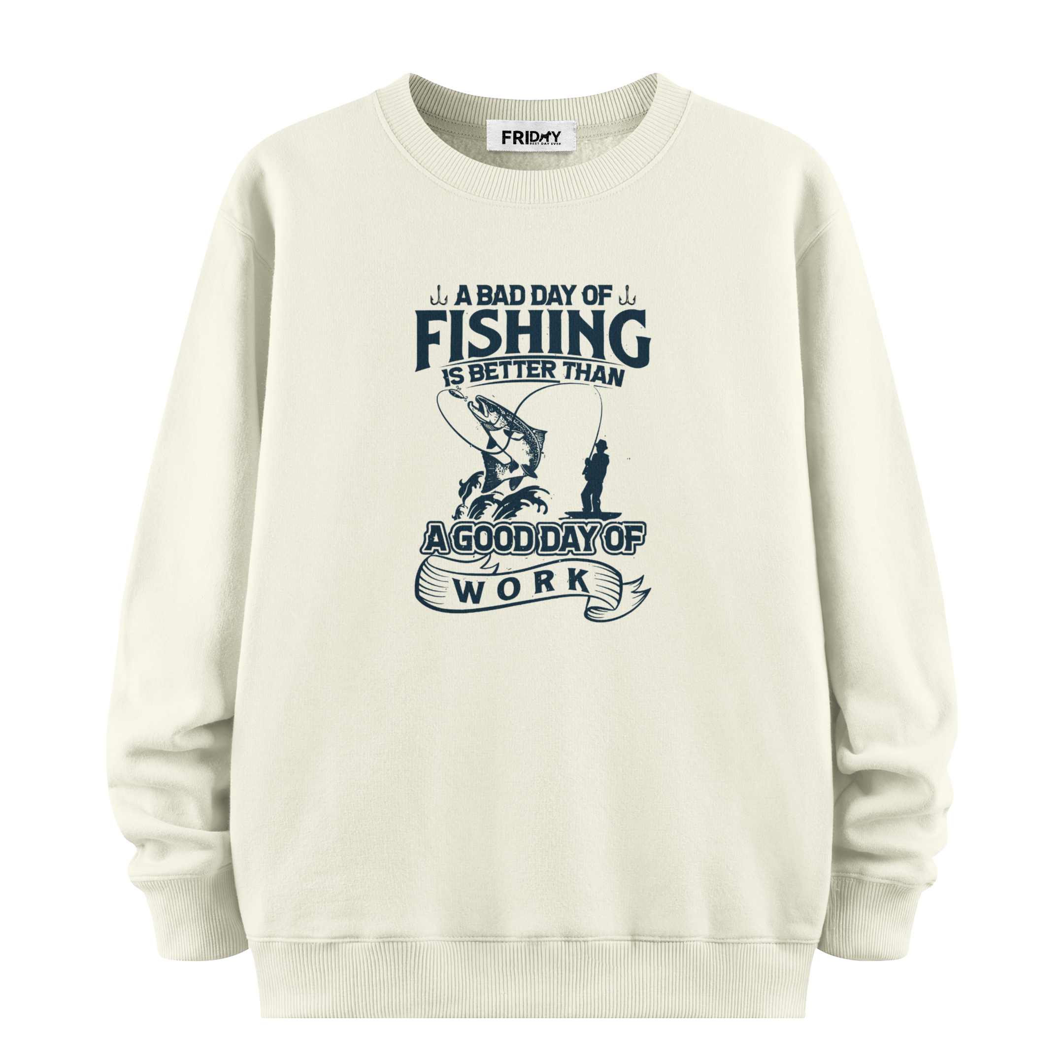 Fishing Bad Day - Oversize Sweatshirt