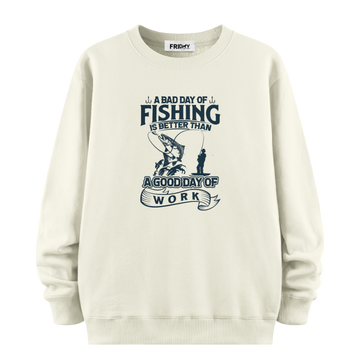Fishing Bad Day - Oversize Sweatshirt
