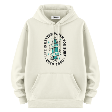 Surf Club - Oversize Hoodie