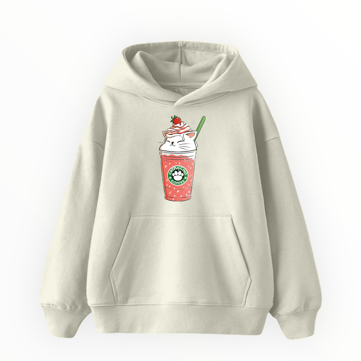 Catpuccino - Çocuk Hoodie
