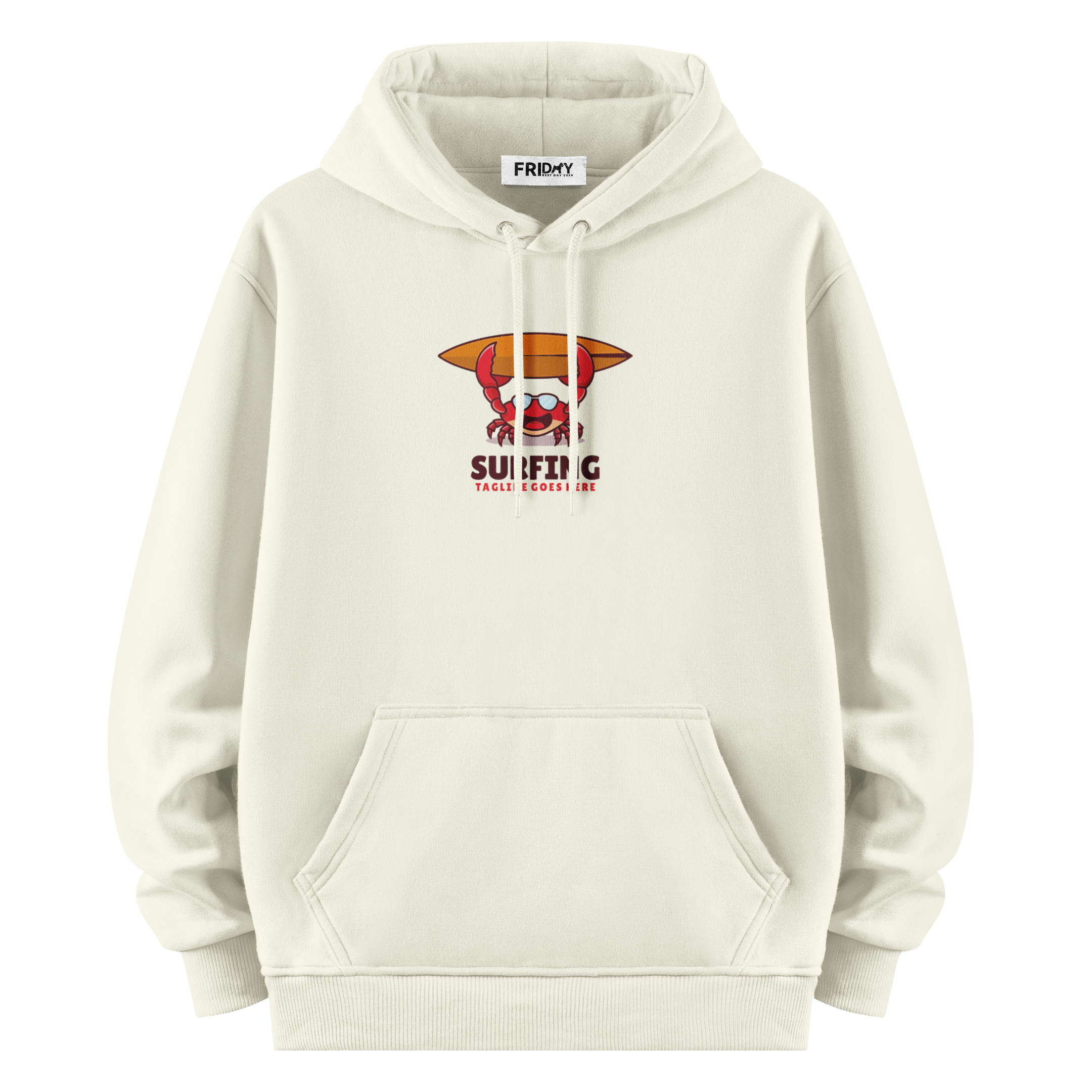 Surfing - Oversize Hoodie