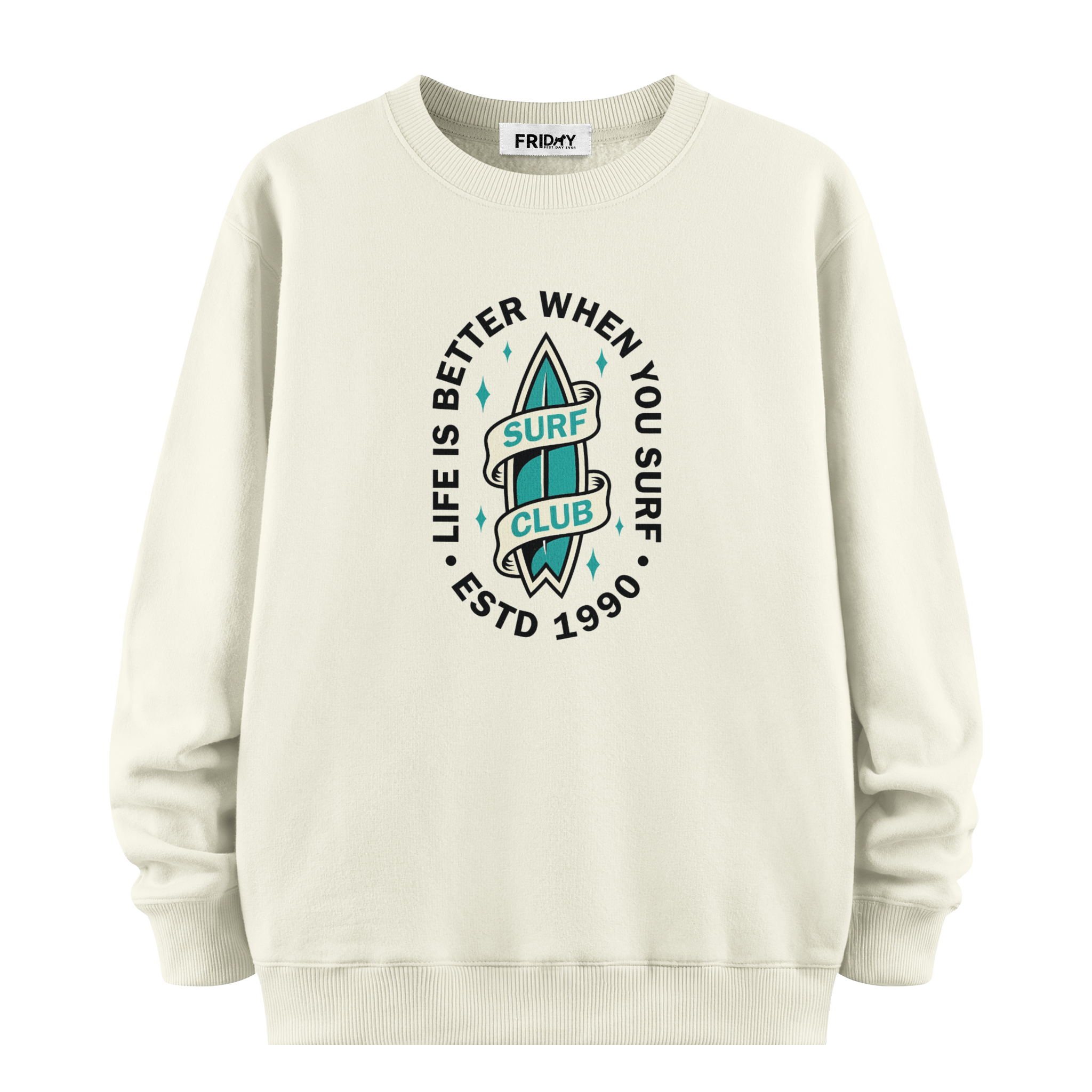 Surf Club - Oversize Sweatshirt