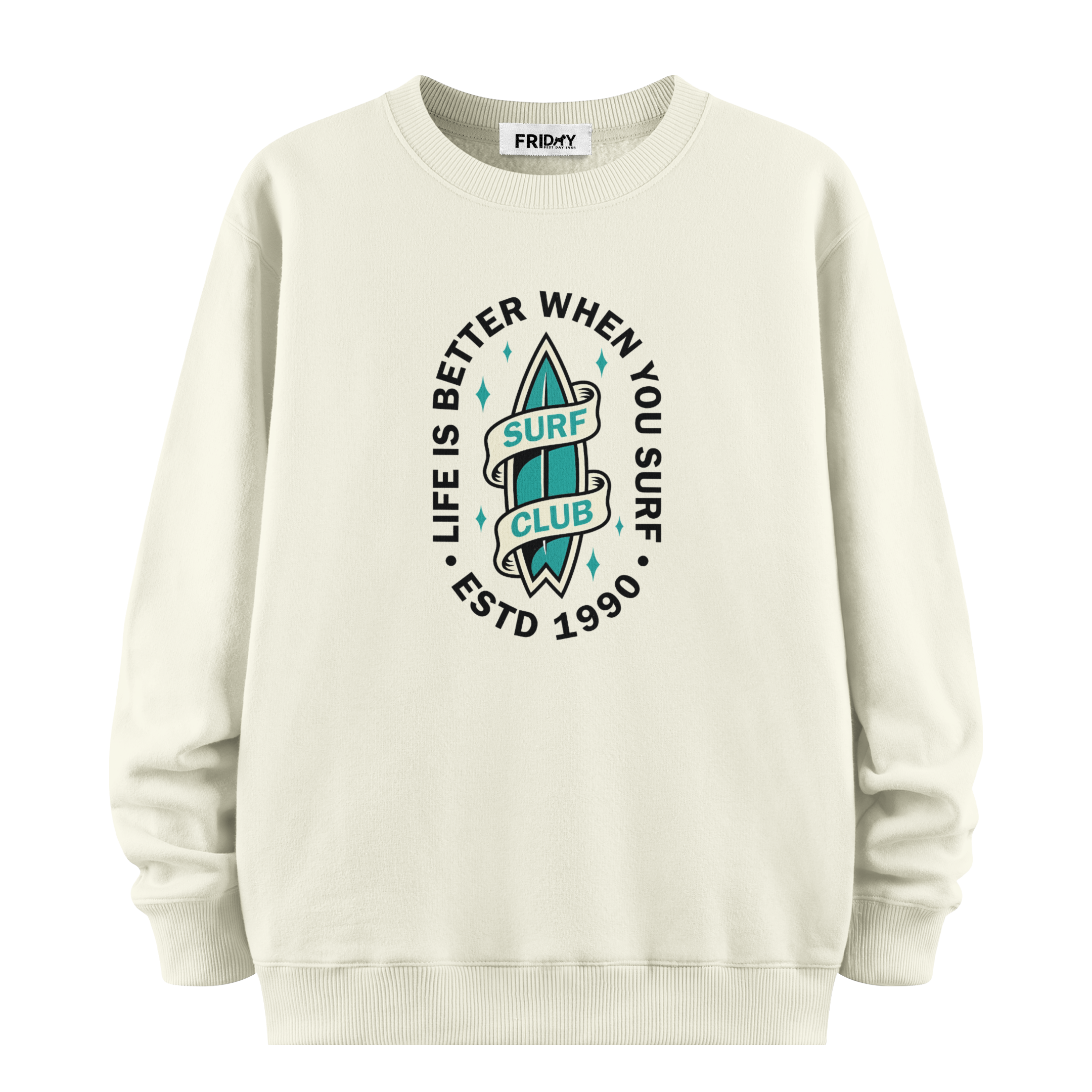 Surf Club - Oversize Sweatshirt