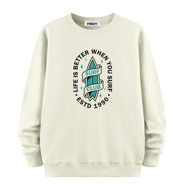 Surf Club - Oversize Sweatshirt
